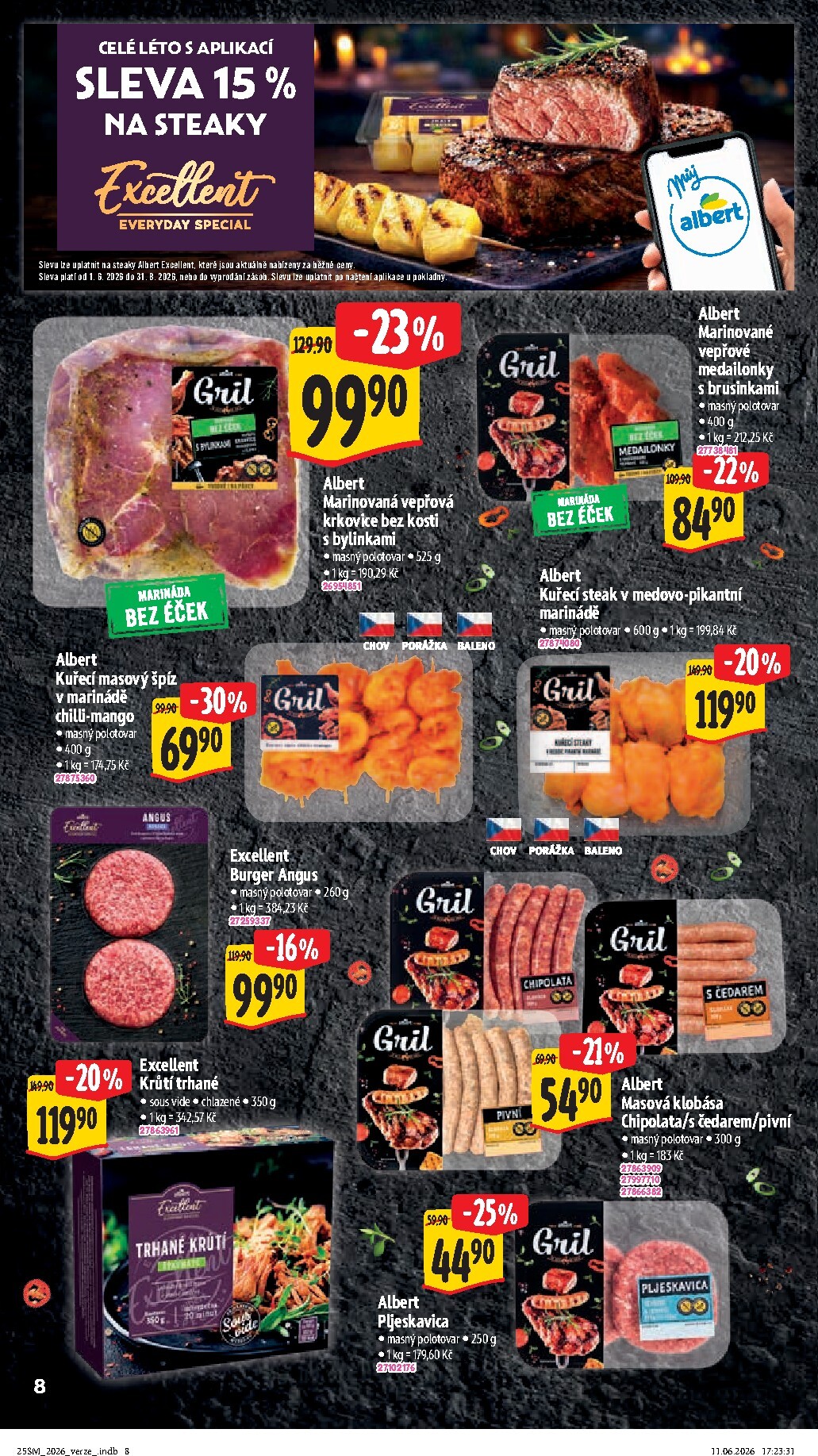 albert - Budoucí Albert Supermarket leták platný od středy 17.06.2026 do úterý 23.06.2026 - page: 16