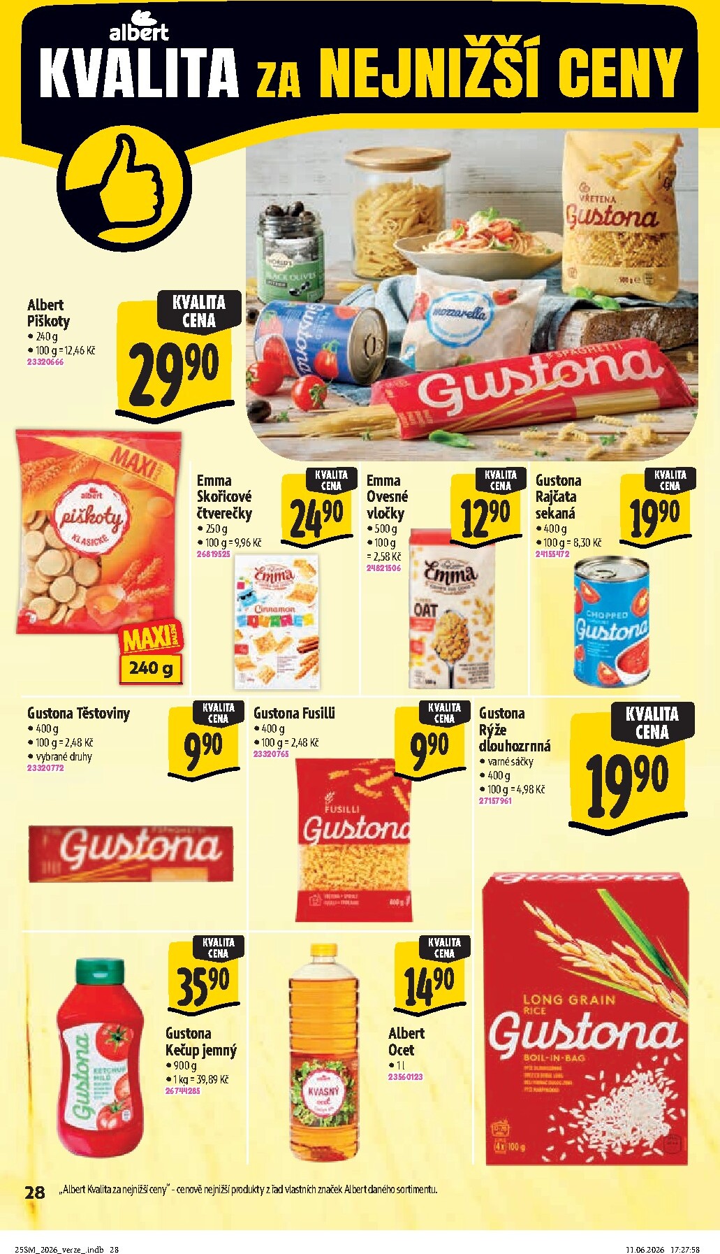 albert - Budoucí Albert Supermarket leták platný od středy 17.06.2026 do úterý 23.06.2026 - page: 38
