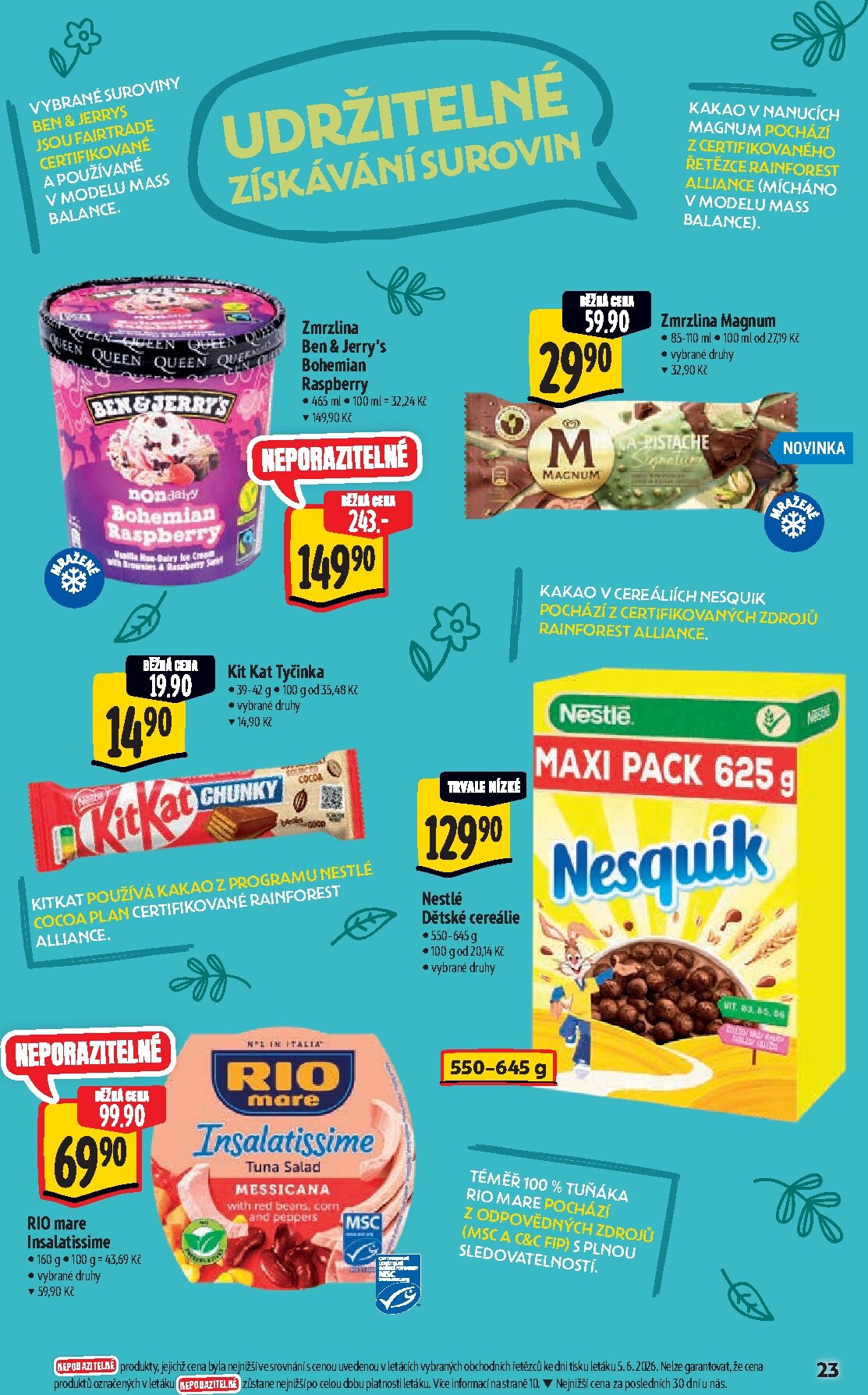 albert - Budoucí Albert Hypermarket - Udržitelnost leták platný od středy 17.06.2026 do úterý 30.06.2026 - page: 23