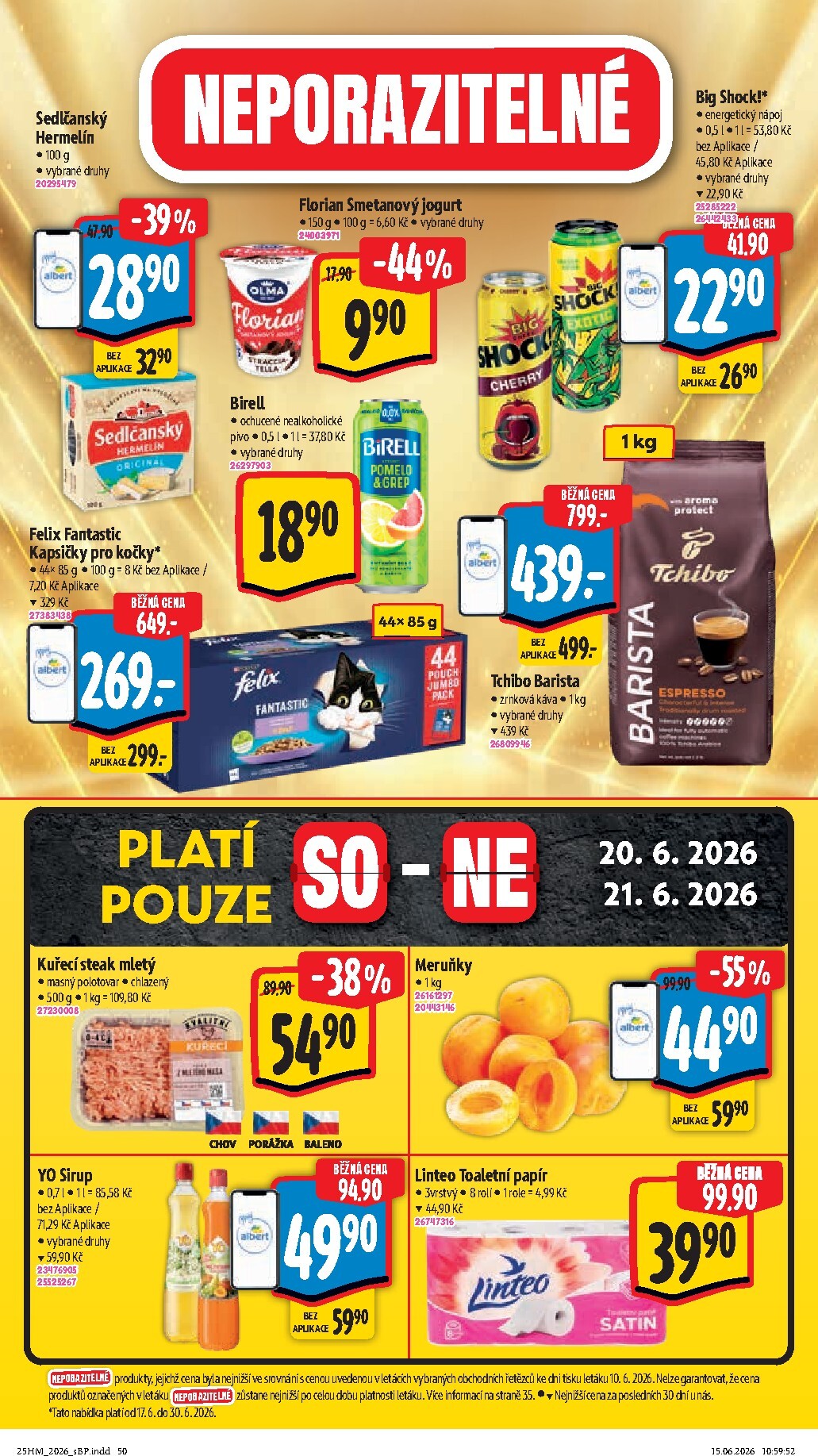 albert - Budoucí Albert Hypermarket leták platný od středy 17.06.2026 do úterý 23.06.2026 - page: 55