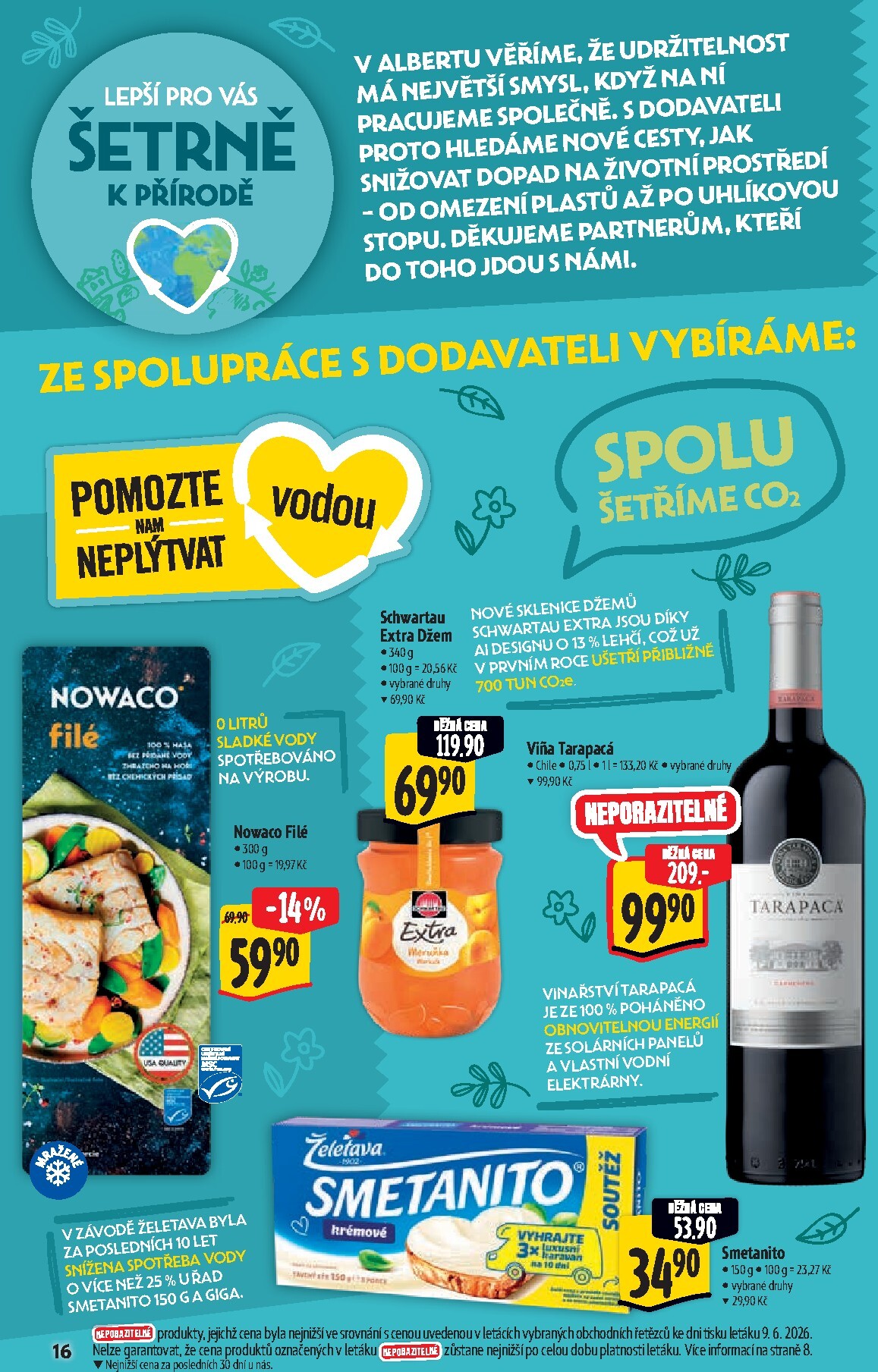 albert - Budoucí Albert Supermarket - Šetrně k přírodě leták platný od středy 17.06.2026 do úterý 30.06.2026 - page: 16