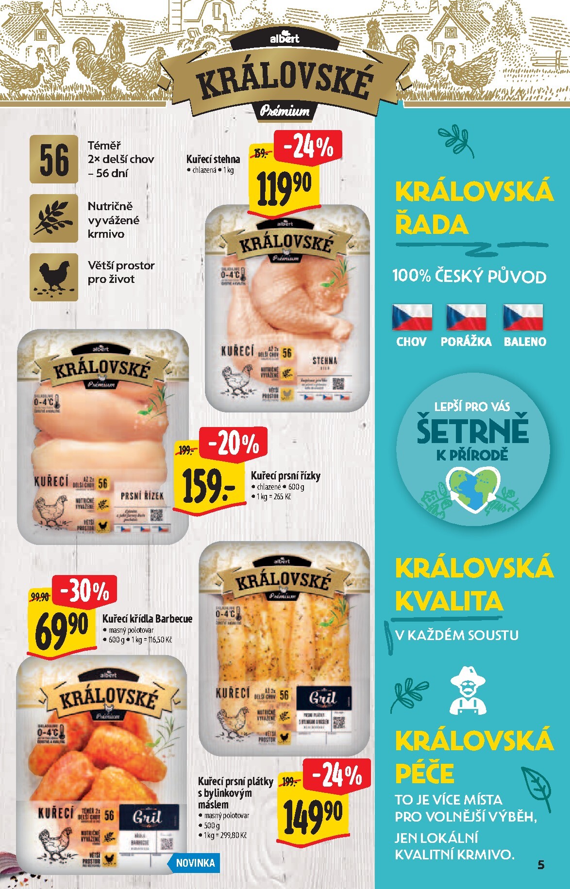 albert - Budoucí Albert Supermarket - Šetrně k přírodě leták platný od středy 17.06.2026 do úterý 30.06.2026 - page: 5
