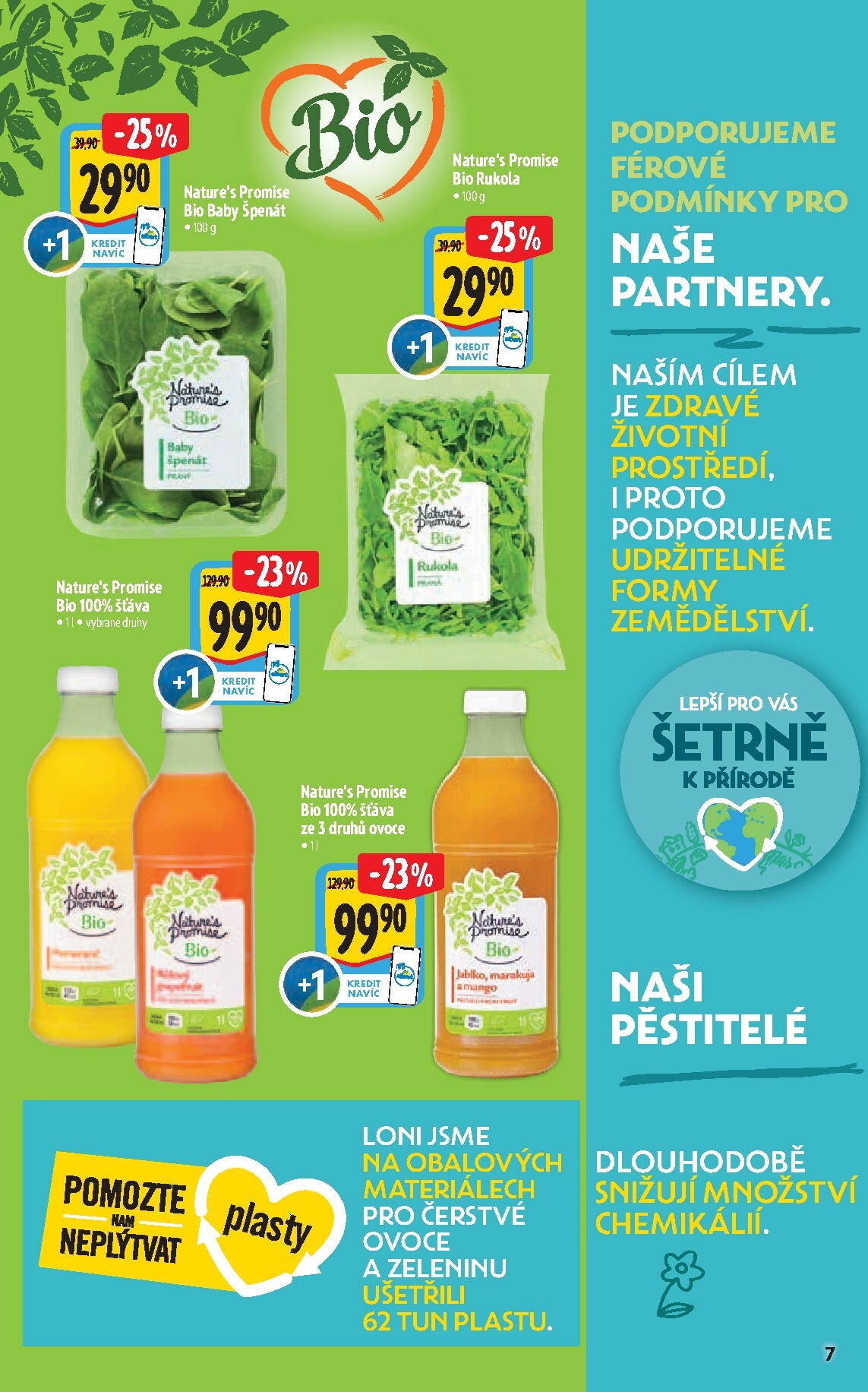 albert - Budoucí Albert Supermarket - Šetrně k přírodě leták platný od středy 17.06.2026 do úterý 30.06.2026 - page: 7