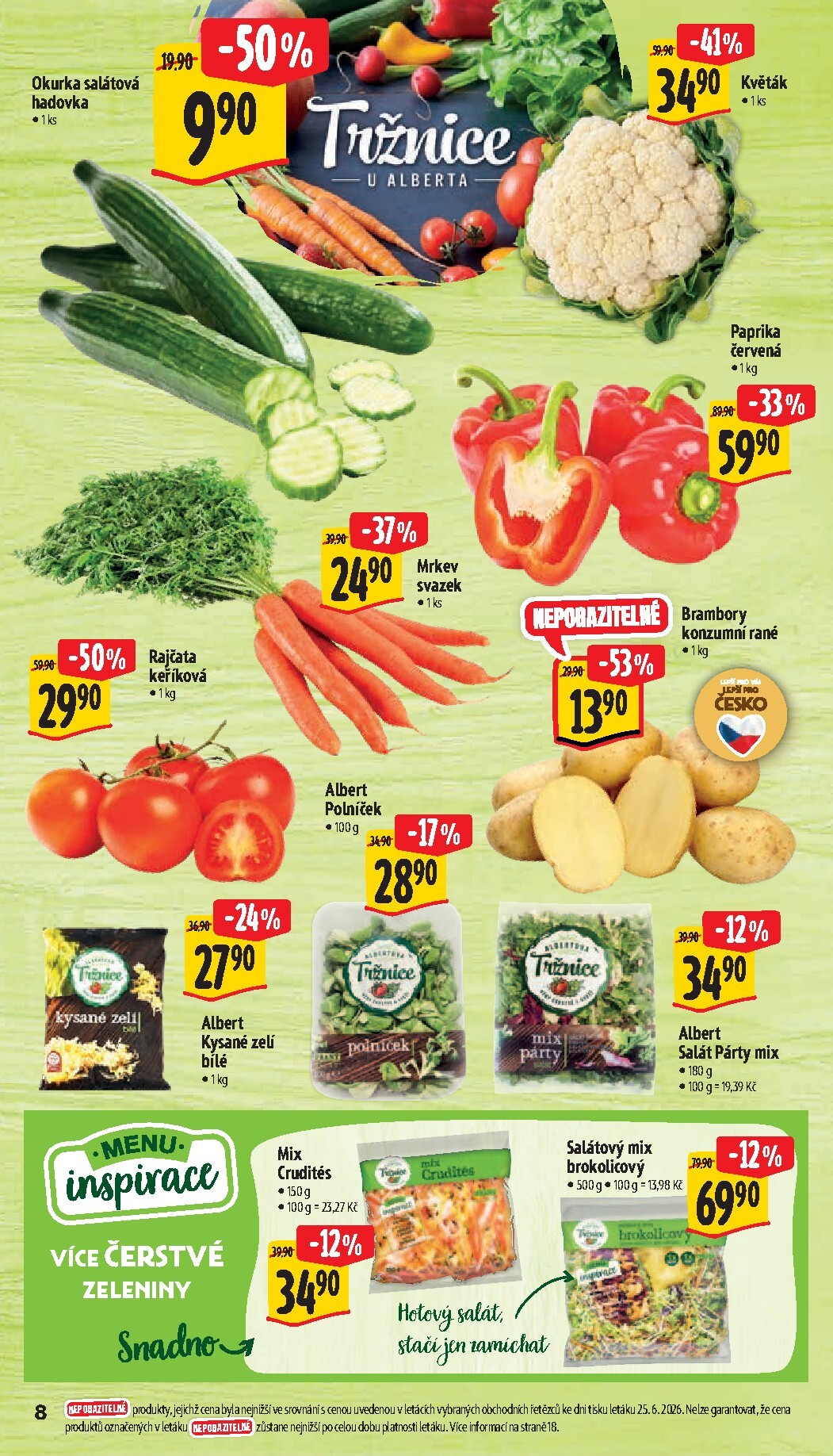 albert - Budoucí Albert Supermarket leták platný od středy 01.07.2026 do úterý 07.07.2026 - page: 14