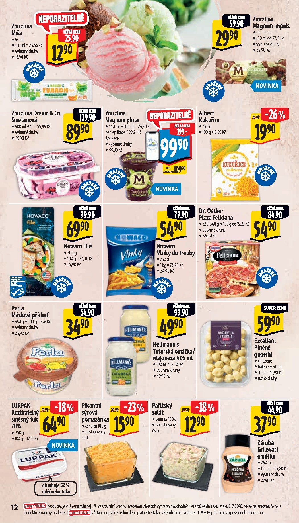 albert - Budoucí Albert Supermarket leták platný od středy 08.07.2026 do úterý 14.07.2026 - page: 22