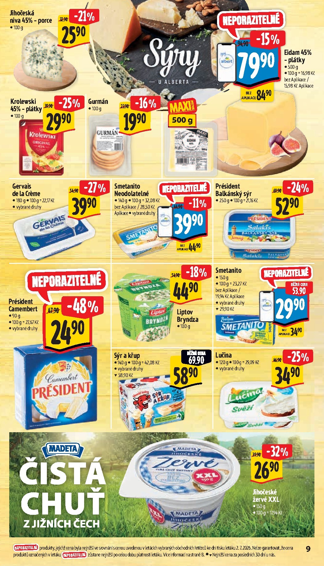albert - Budoucí Albert Supermarket leták platný od středy 08.07.2026 do úterý 14.07.2026 - page: 19