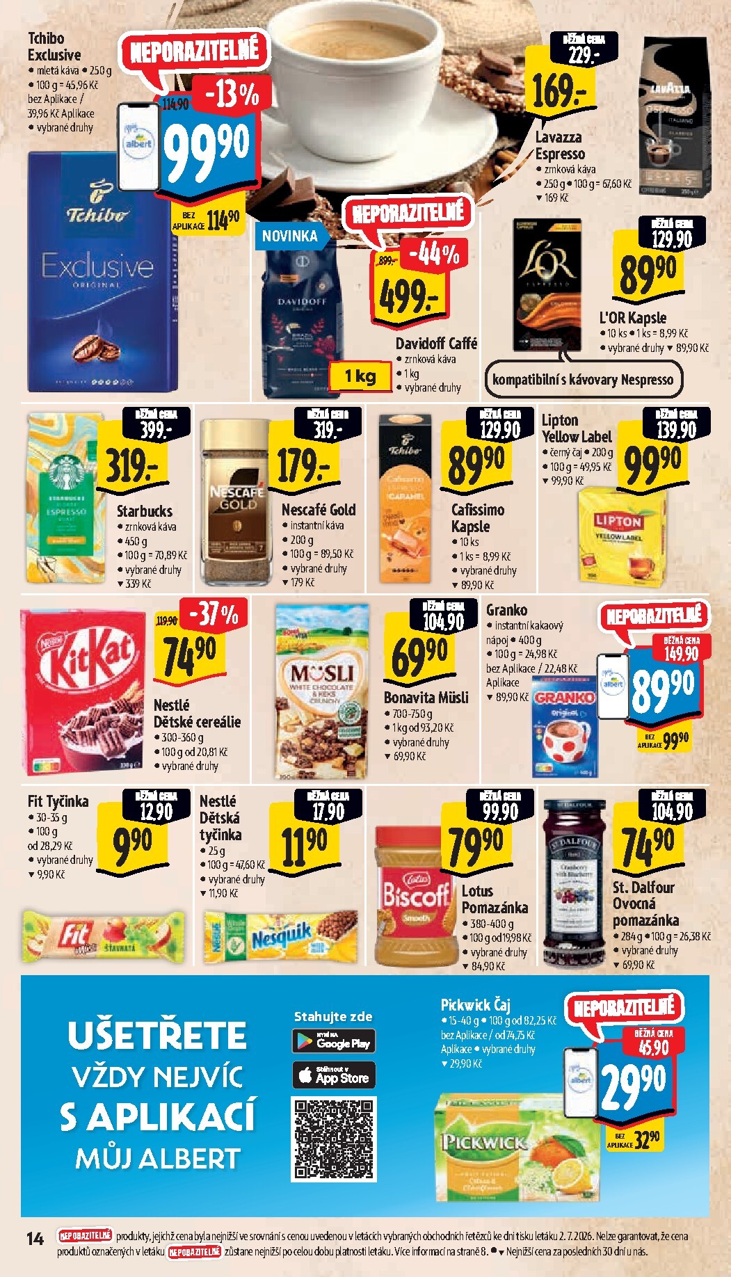 albert - Budoucí Albert Supermarket leták platný od středy 08.07.2026 do úterý 14.07.2026 - page: 26