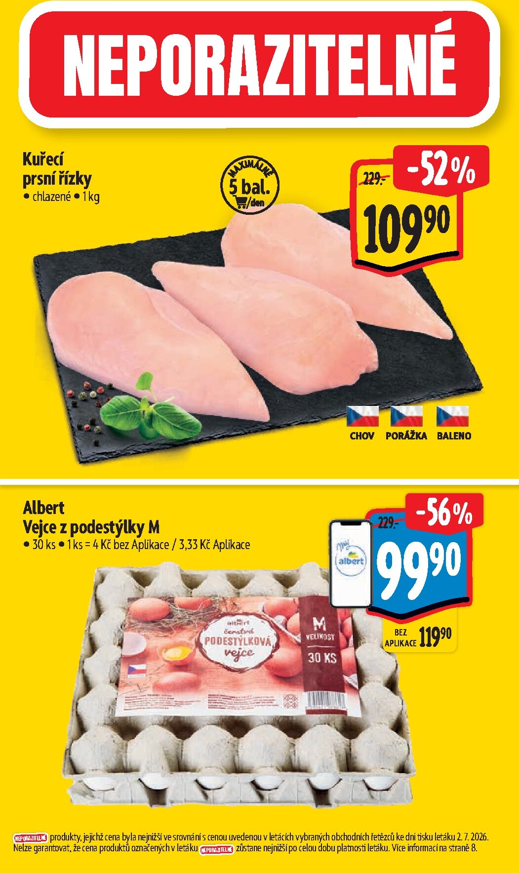 albert - Budoucí Albert Supermarket leták platný od středy 08.07.2026 do úterý 14.07.2026 - page: 2
