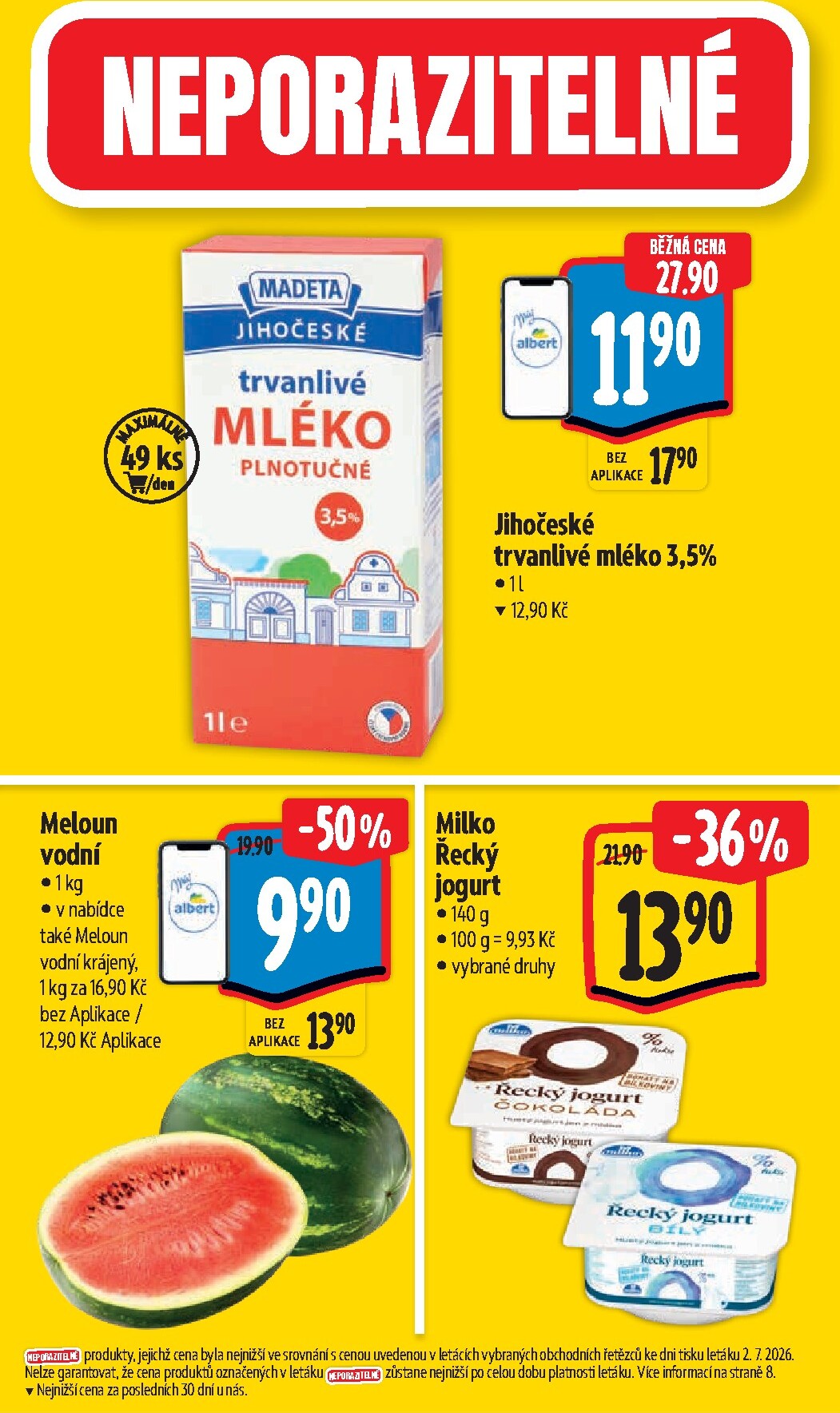 albert - Budoucí Albert Supermarket leták platný od středy 08.07.2026 do úterý 14.07.2026 - page: 3