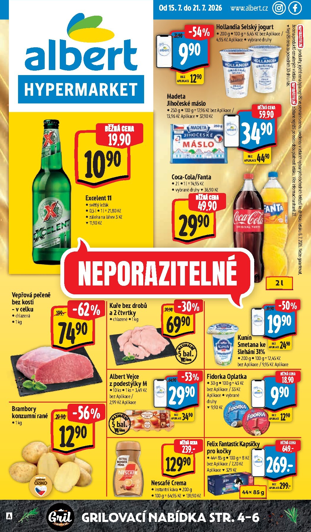 albert - Budoucí Albert Hypermarket leták platný od středy 15.07.2026 do úterý 21.07.2026