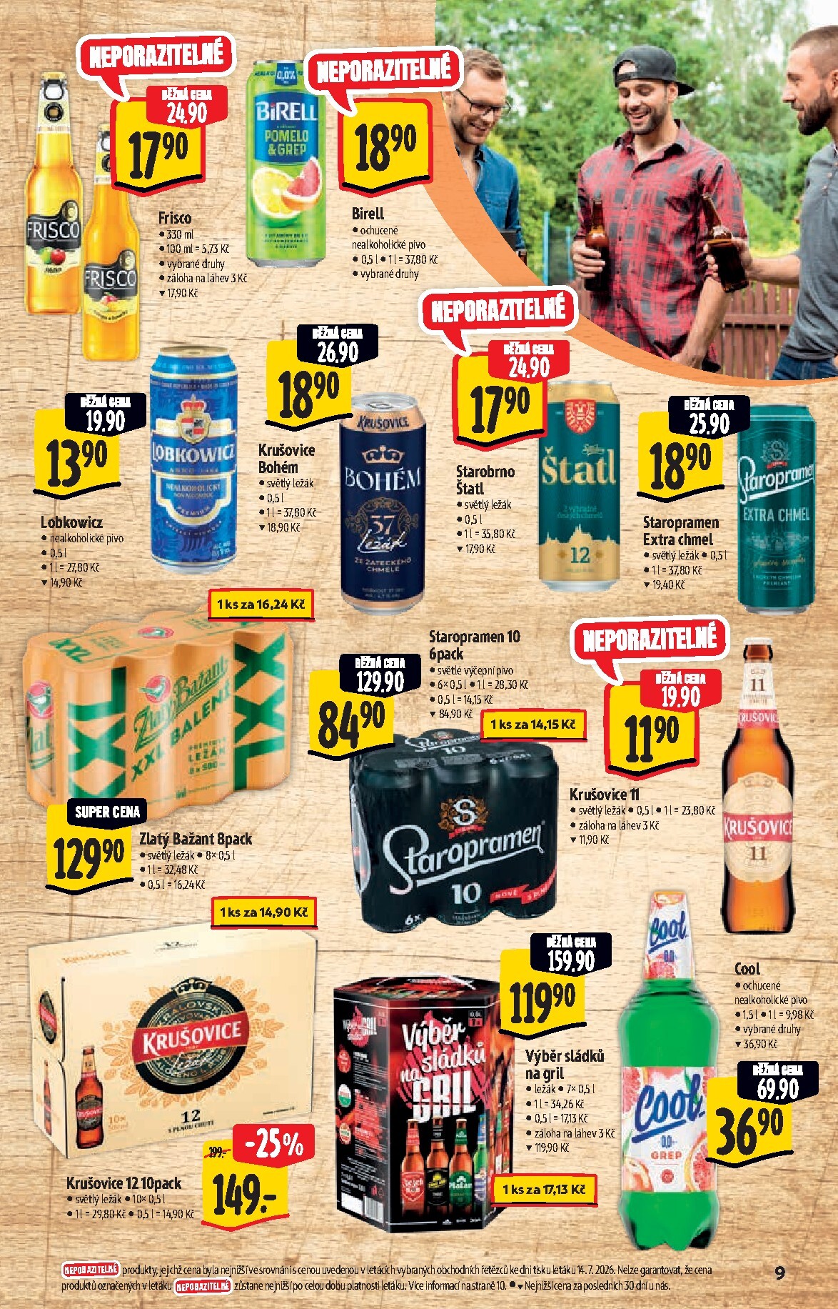albert - Budoucí Albert Hypermarket - Gril leták platný od středy 22.07.2026 do úterý 04.08.2026 - page: 9