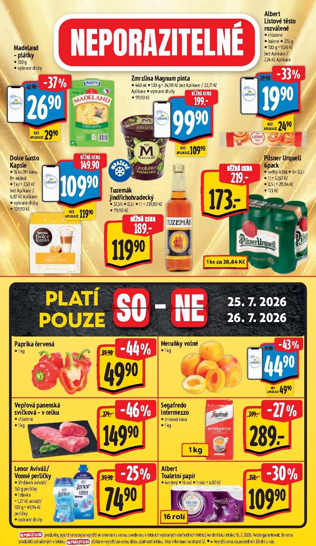 albert - Budoucí Albert Supermarket leták platný od středy 22.07.2026 do úterý 28.07.2026 - page: 43