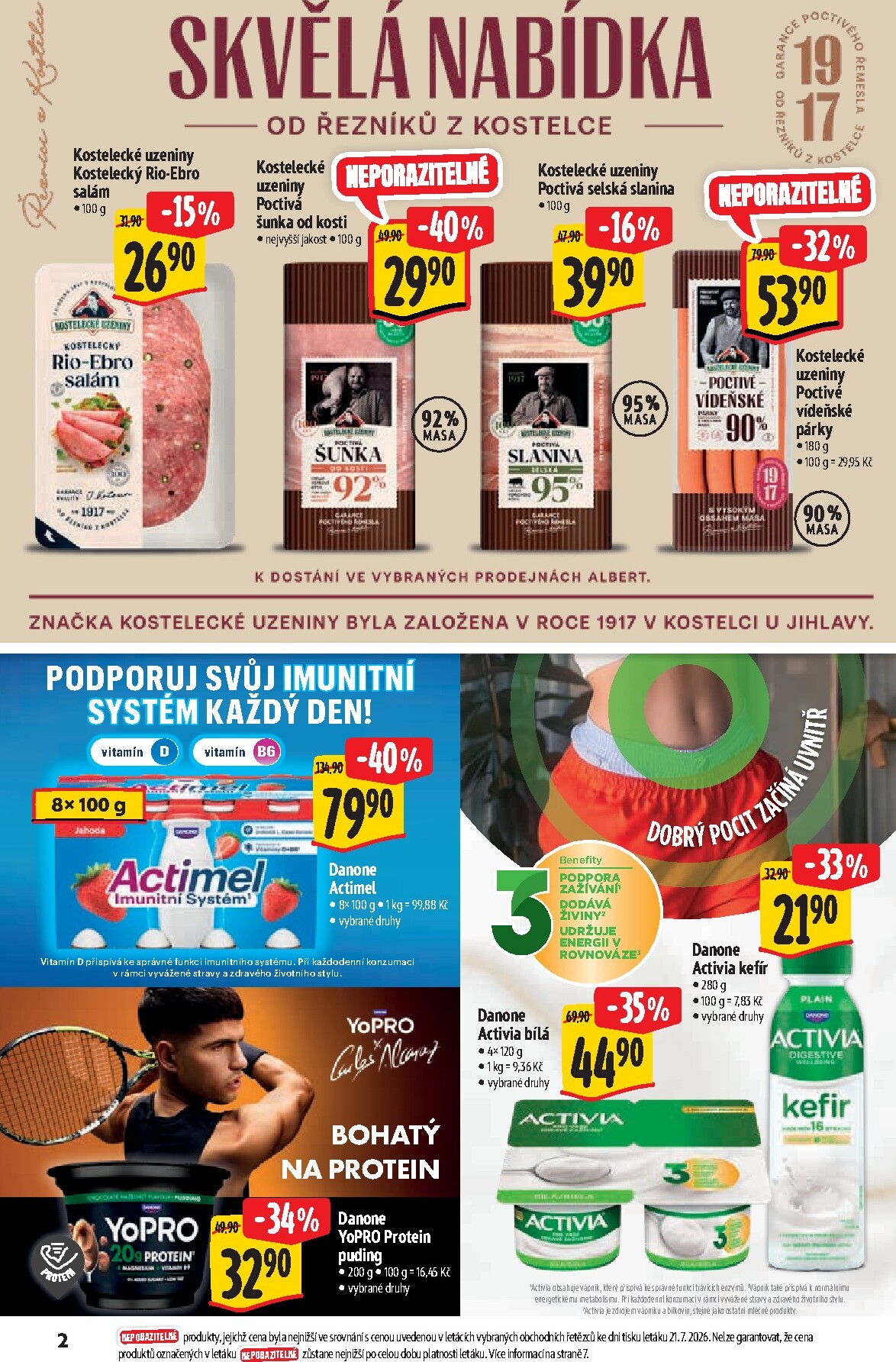 albert - Budoucí Albert Hypermarket - Značková kvalita leták platný od středy 29.07.2026 do úterý 11.08.2026 - page: 2