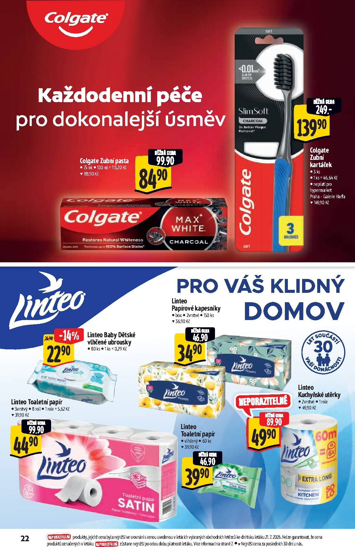albert - Budoucí Albert Hypermarket - Značková kvalita leták platný od středy 29.07.2026 do úterý 11.08.2026 - page: 22