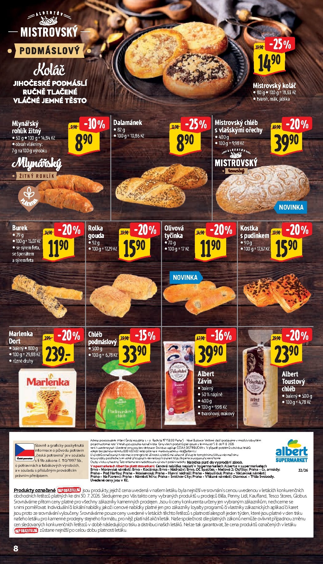 albert - Budoucí Albert Supermarket leták platný od středy 05.08.2026 do úterý 11.08.2026 - page: 16