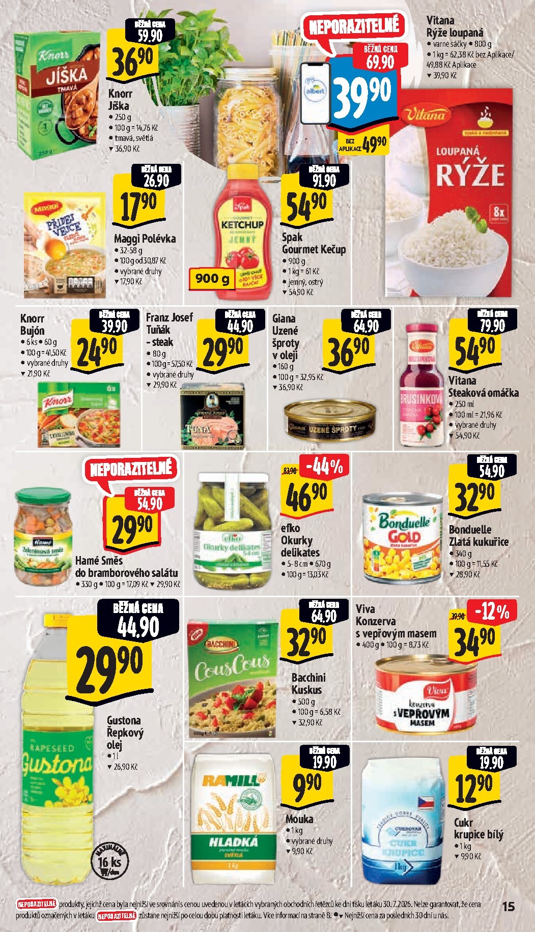 albert - Budoucí Albert Supermarket leták platný od středy 05.08.2026 do úterý 11.08.2026 - page: 25