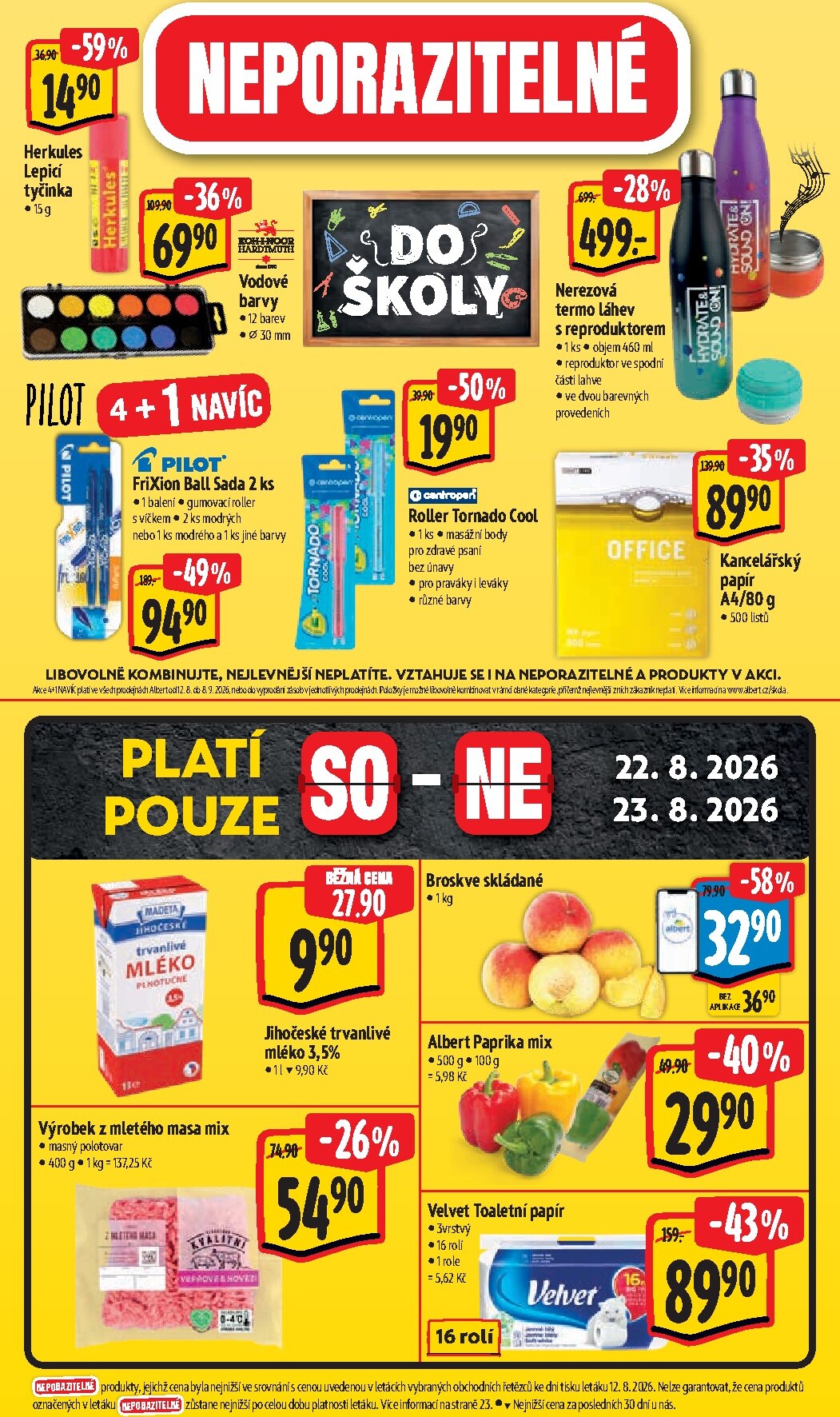 albert - Budoucí Albert Hypermarket leták platný od středy 19.08.2026 do úterý 25.08.2026 - page: 60