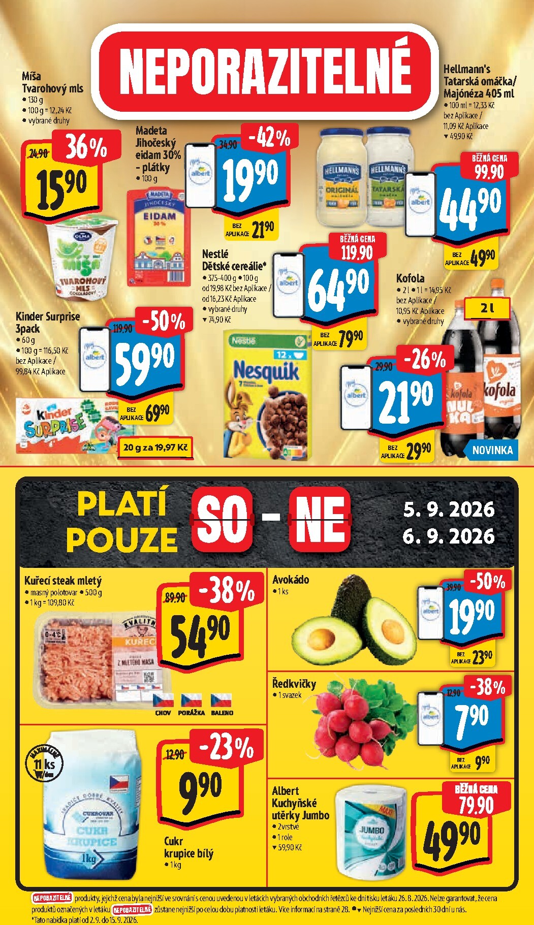 albert - Budoucí Albert Hypermarket leták platný od středy 02.09.2026 do úterý 08.09.2026 - page: 51