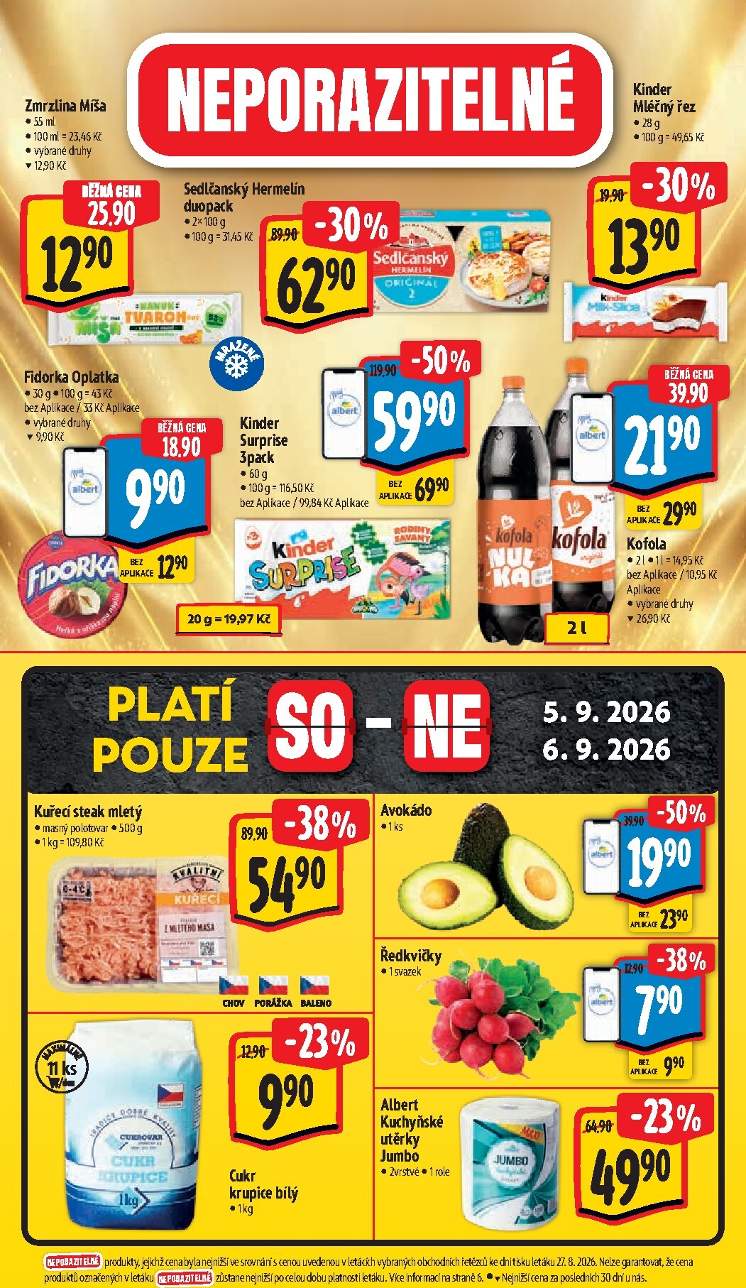 albert - Budoucí Albert Supermarket leták platný od středy 02.09.2026 do úterý 08.09.2026 - page: 8