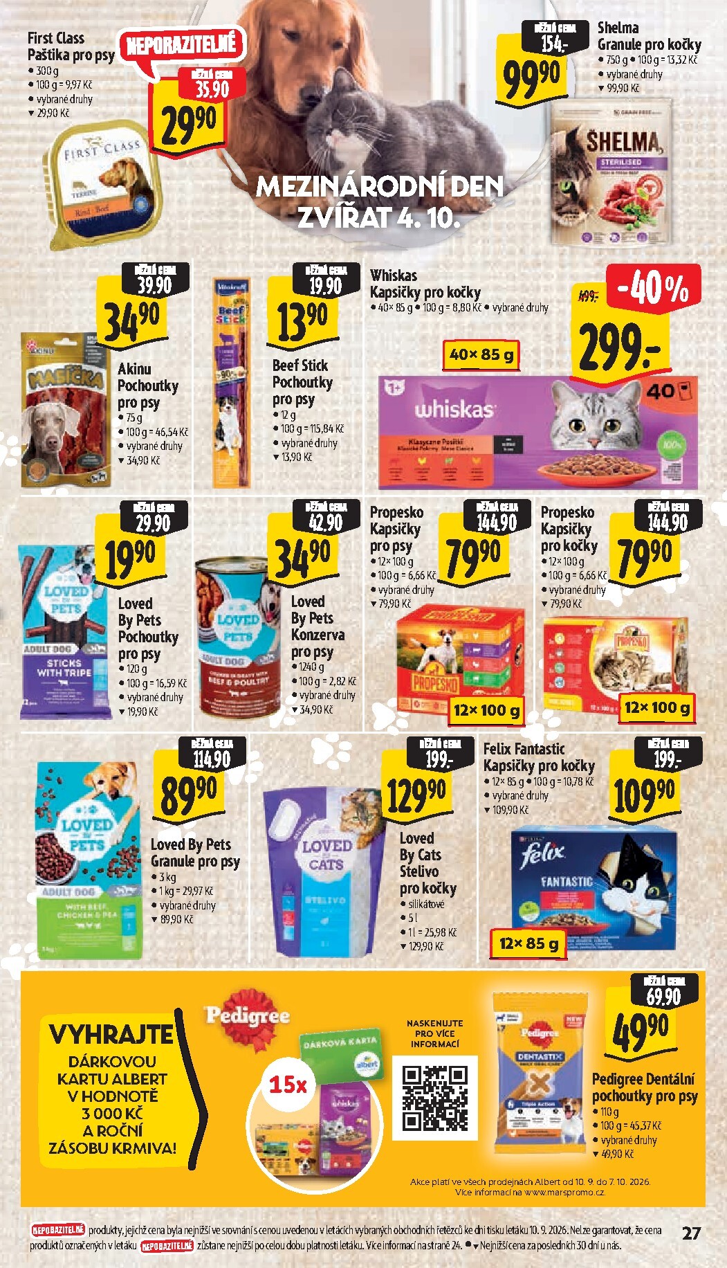 albert - Budoucí Albert Supermarket leták platný od středy 16.09.2026 do úterý 22.09.2026 - page: 37