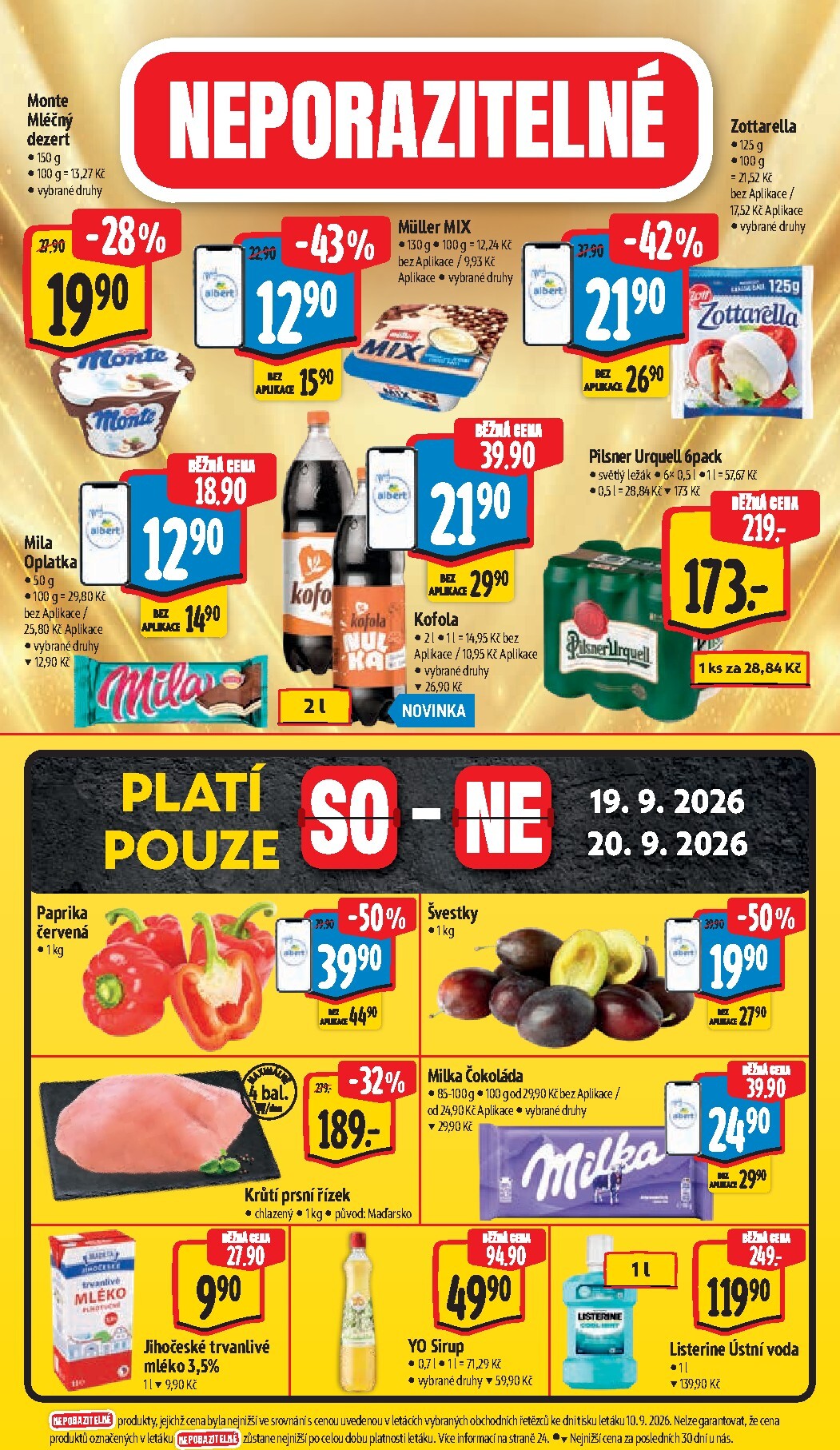 albert - Budoucí Albert Supermarket leták platný od středy 16.09.2026 do úterý 22.09.2026 - page: 8
