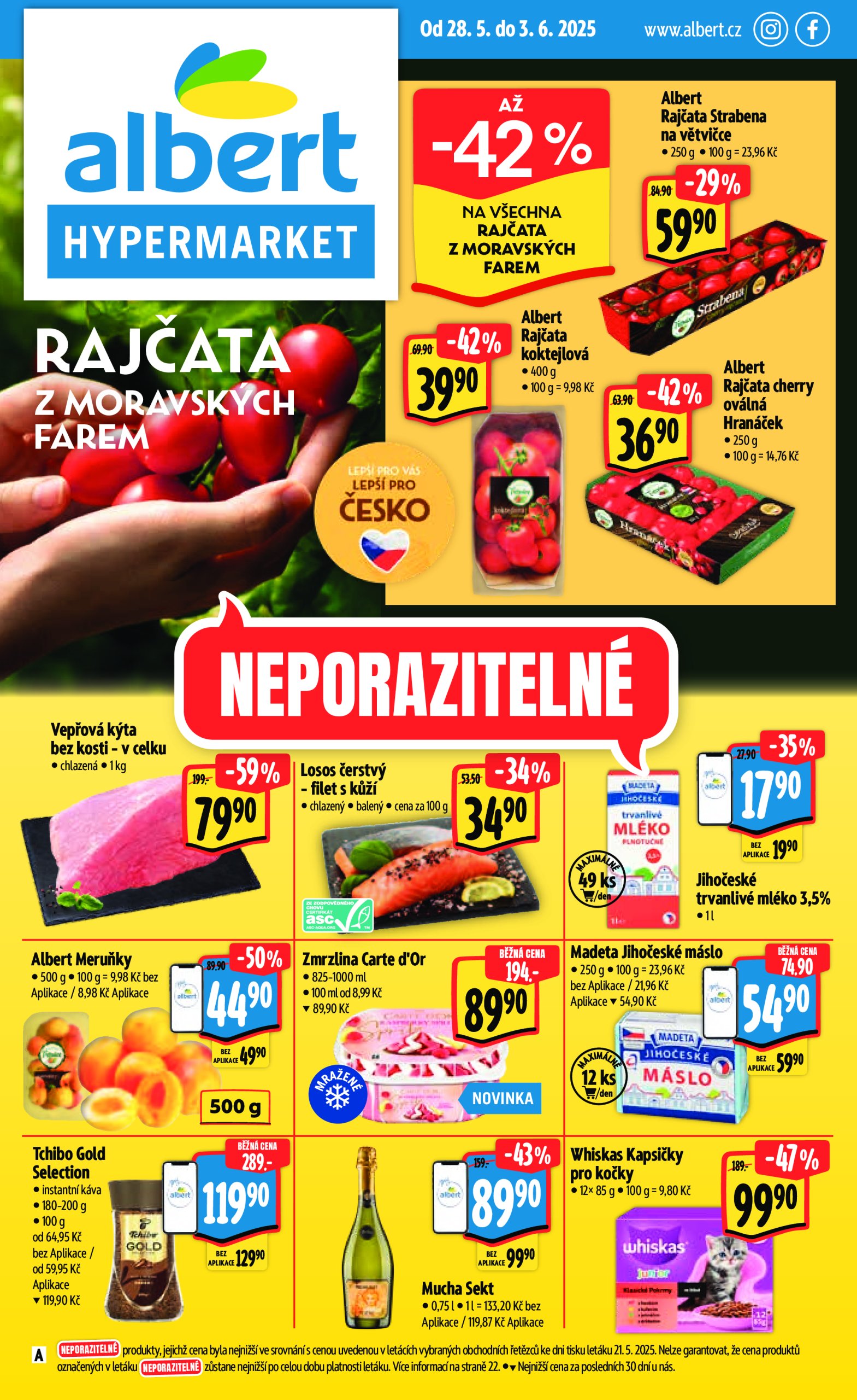 albert - Leták Albert Hypermarket od 28.05. do 03.06.