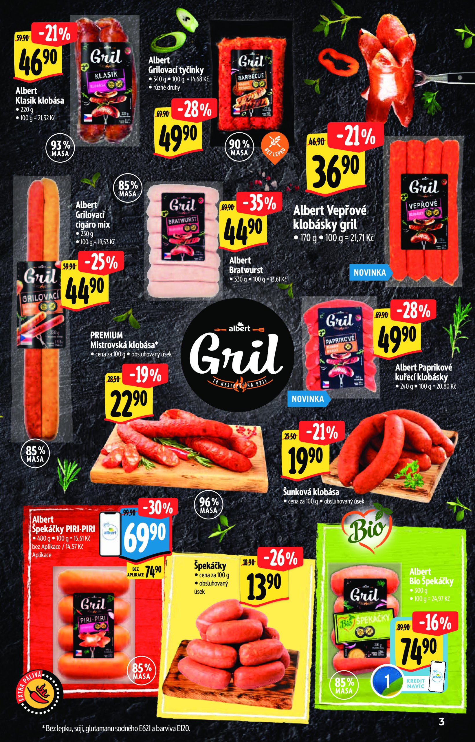 albert - Leták Albert Supermarket - Akční katalog od 04.06. do 17.06. - page: 3