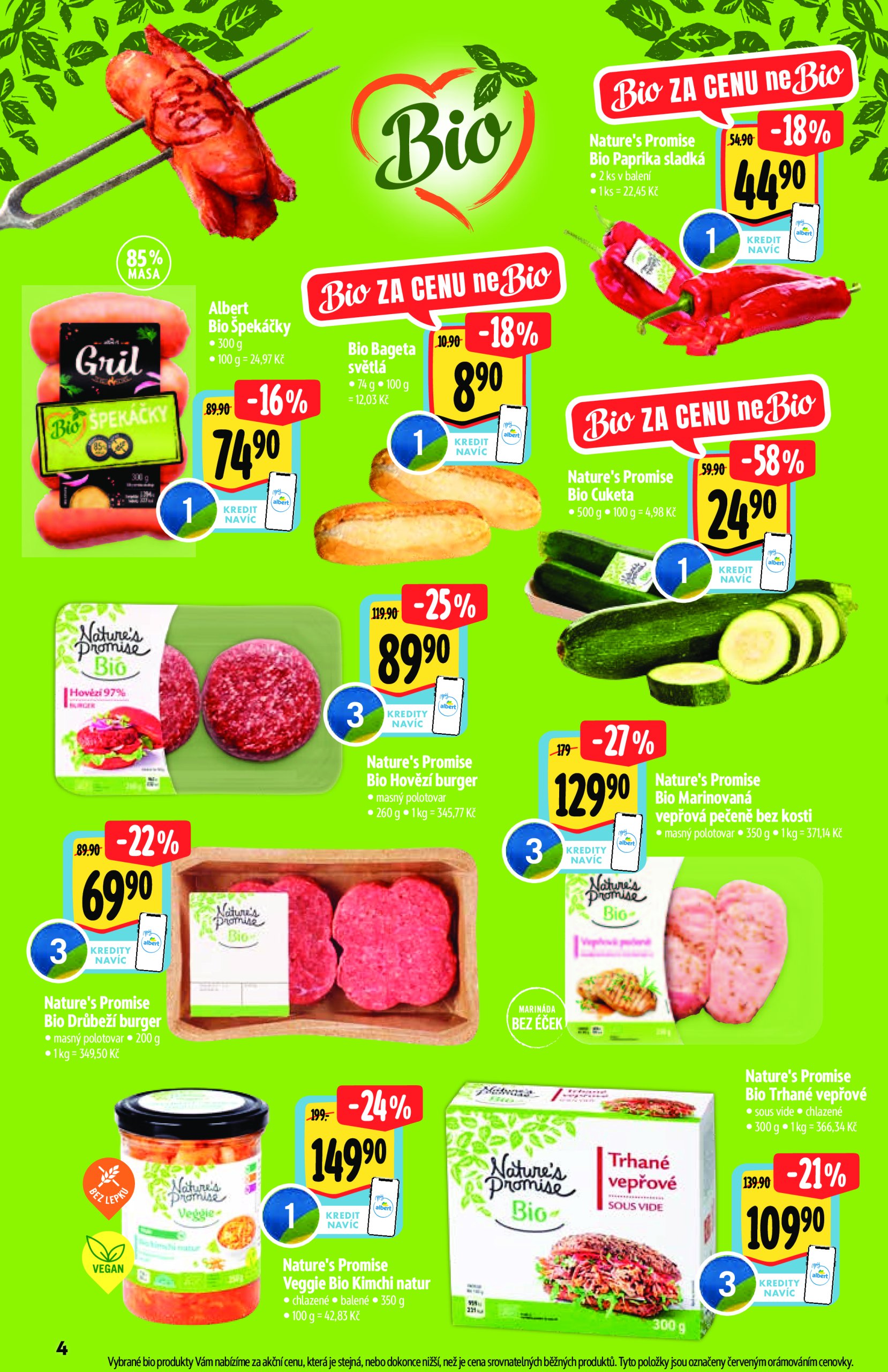 albert - Leták Albert Supermarket - Akční katalog od 04.06. do 17.06. - page: 4