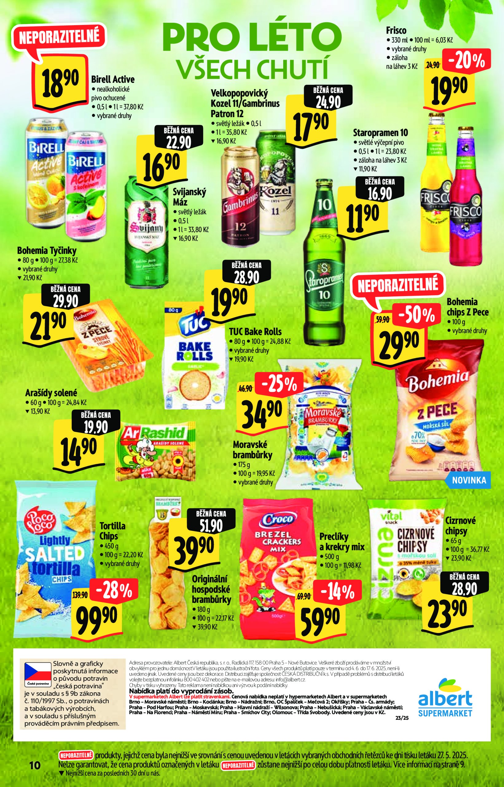 albert - Leták Albert Supermarket - Akční katalog od 04.06. do 17.06. - page: 10