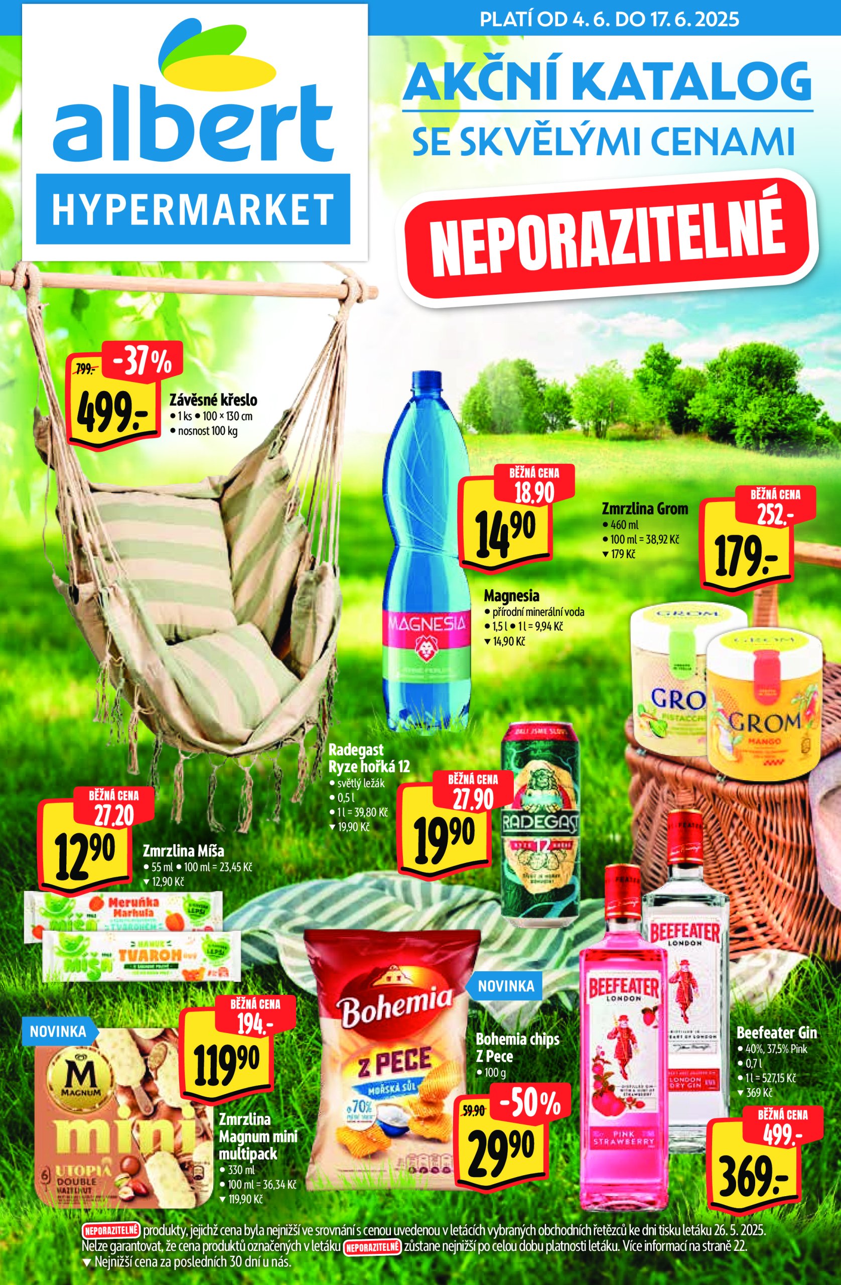 albert - Leták Albert Hypermarket - Akční katalog od 04.06. do 17.06.