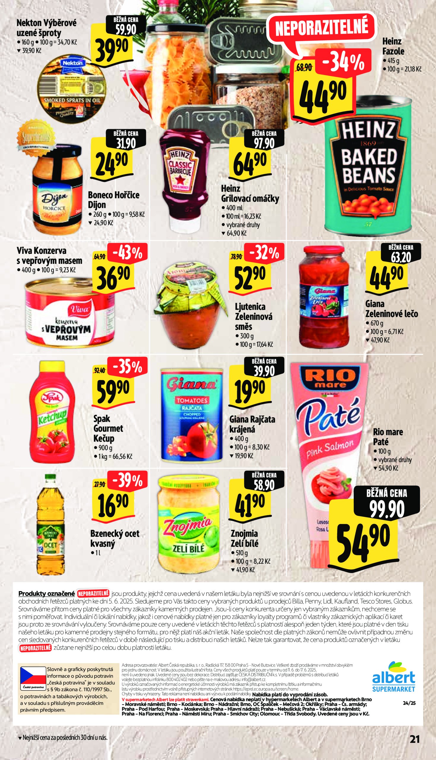 albert - Leták Albert Supermarket od 11.06. do 17.06. - page: 29 albert - Leták Albert Supermarket od 11.06. do 17.06. - page: 29