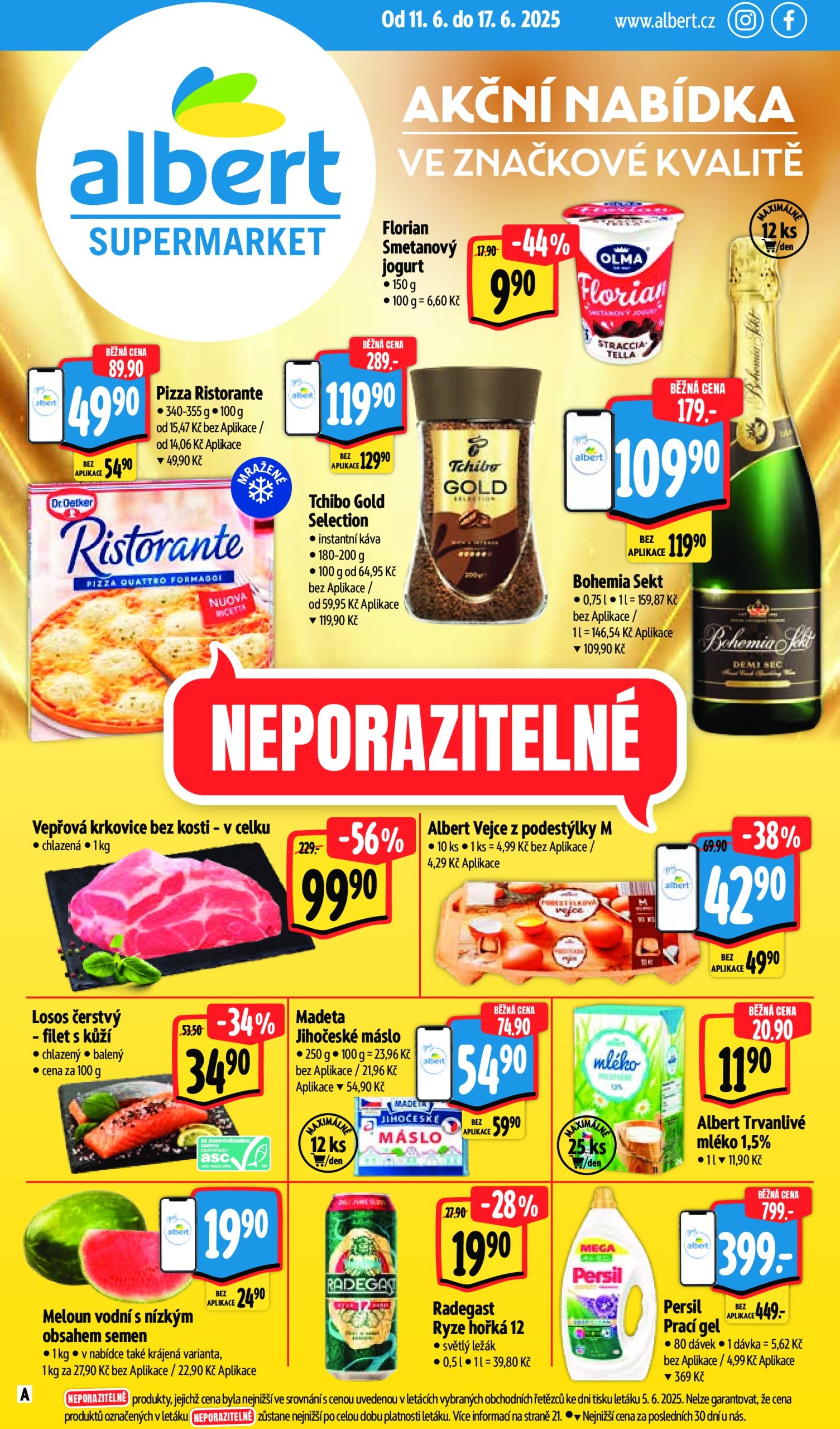 albert - Leták Albert Supermarket od 11.06. do 17.06. - page: 1 albert - Leták Albert Supermarket od 11.06. do 17.06. - page: 1
