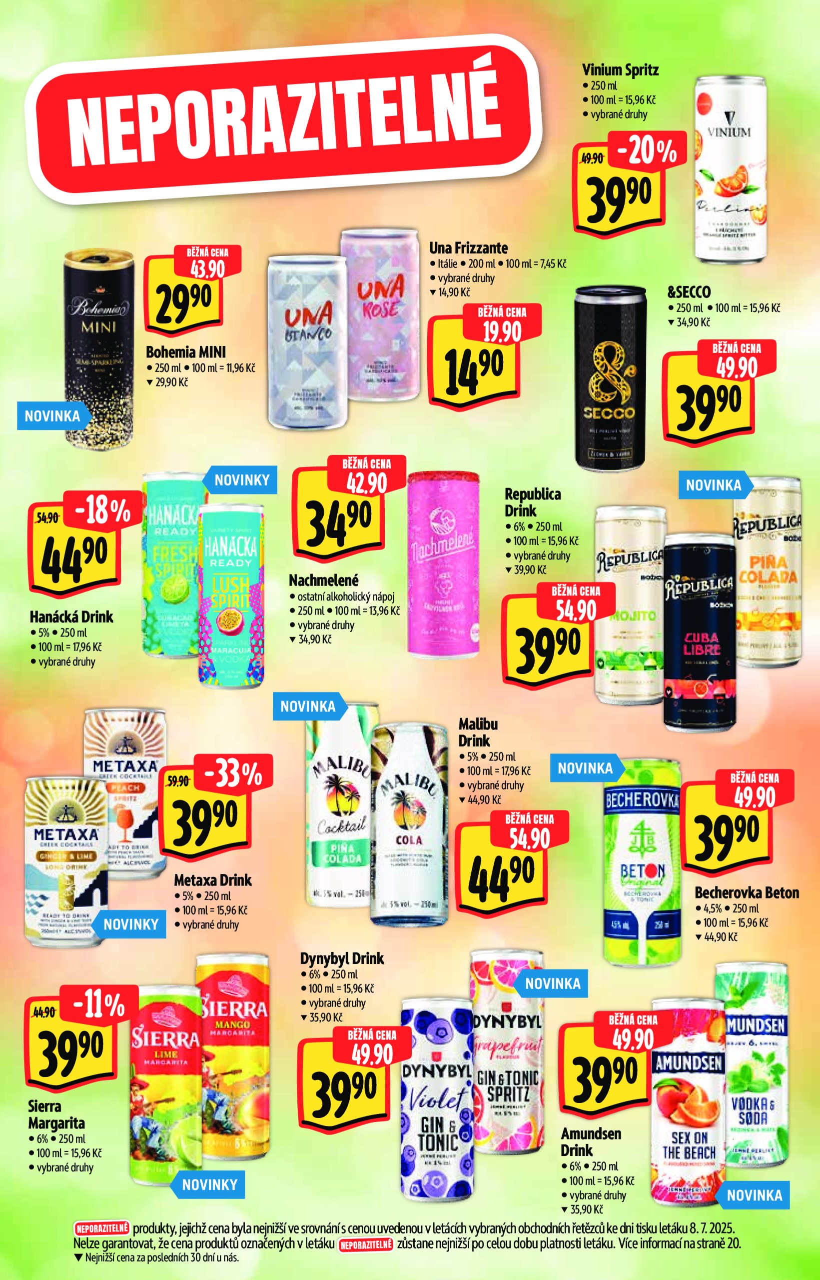 albert - Leták Albert Hypermarket - Drinky od 16.07. do 29.07. - page: 25