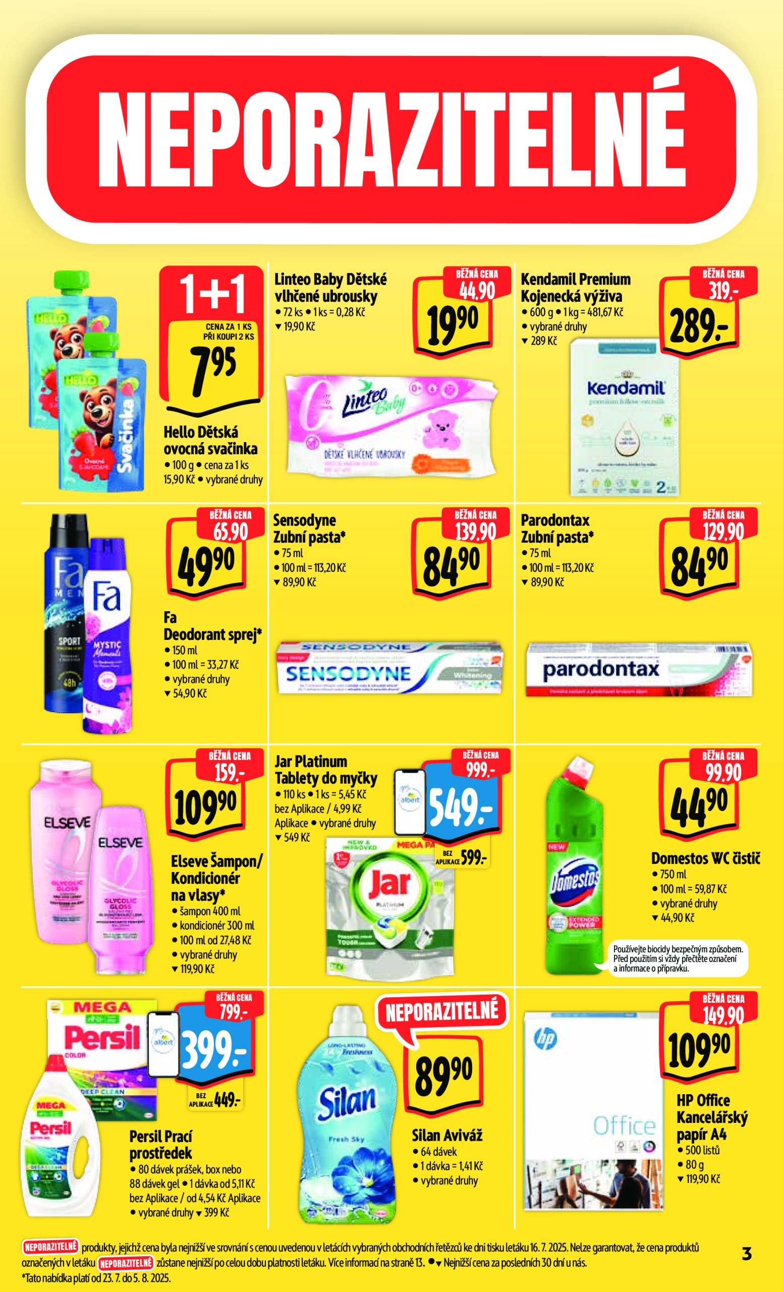 albert - Leták Albert Hypermarket od 23.07. do 29.07. - page: 7 albert - Leták Albert Hypermarket od 23.07. do 29.07. - page: 7