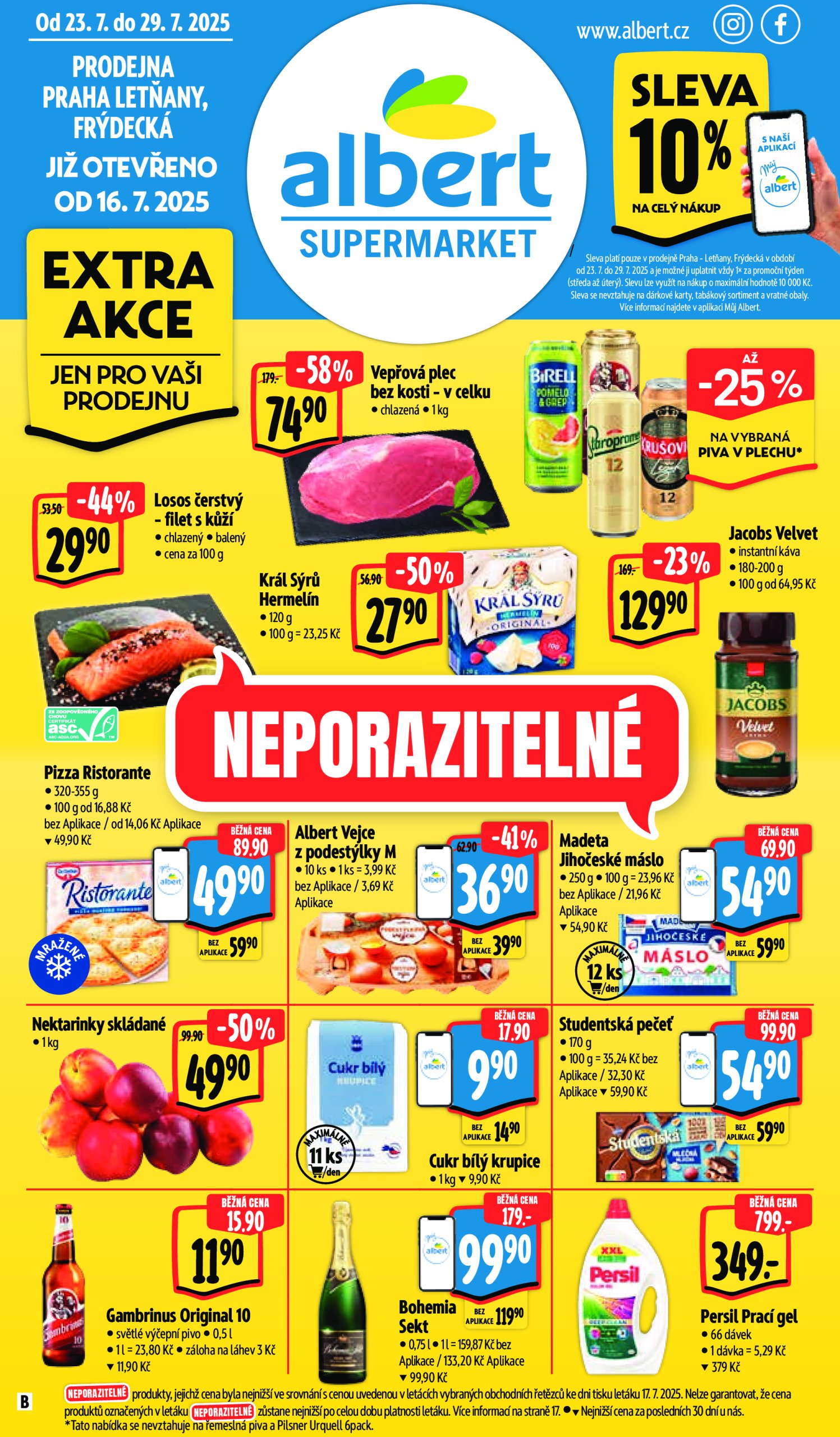 albert - Leták Albert Supermarket od 23.07. do 29.07. - page: 1 albert - Leták Albert Supermarket od 23.07. do 29.07. - page: 1