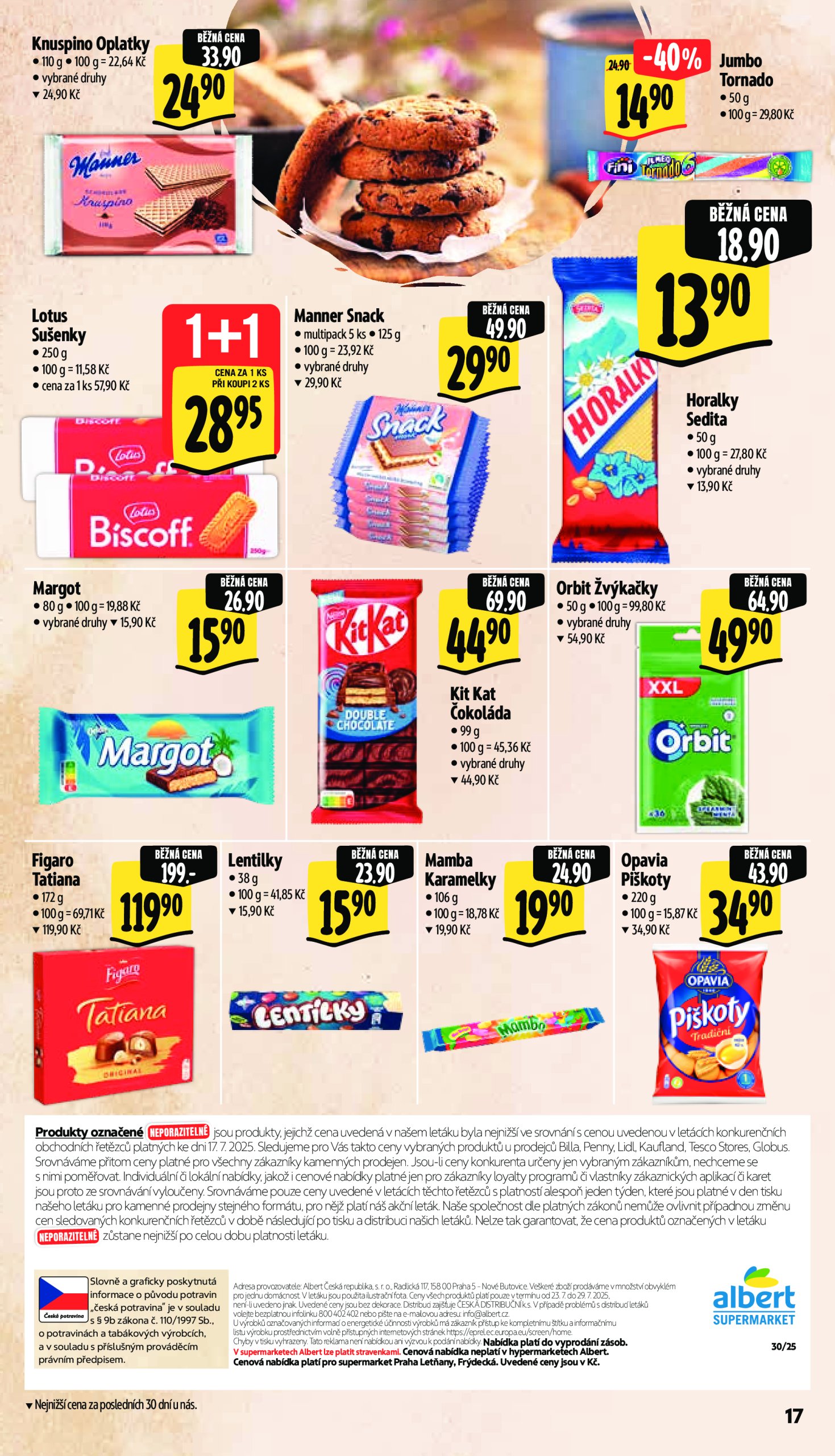 albert - Leták Albert Supermarket od 23.07. do 29.07. - page: 30 albert - Leták Albert Supermarket od 23.07. do 29.07. - page: 30