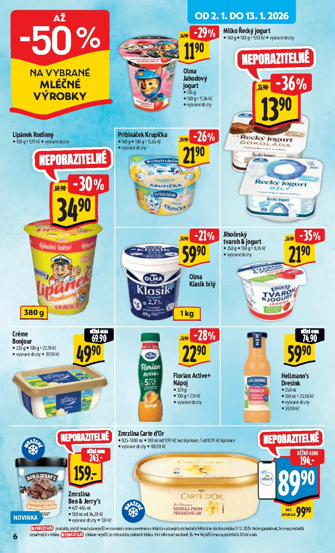 albert - Aktuální leták Albert Hypermarket od 02.01. do 06.01. - page: 6