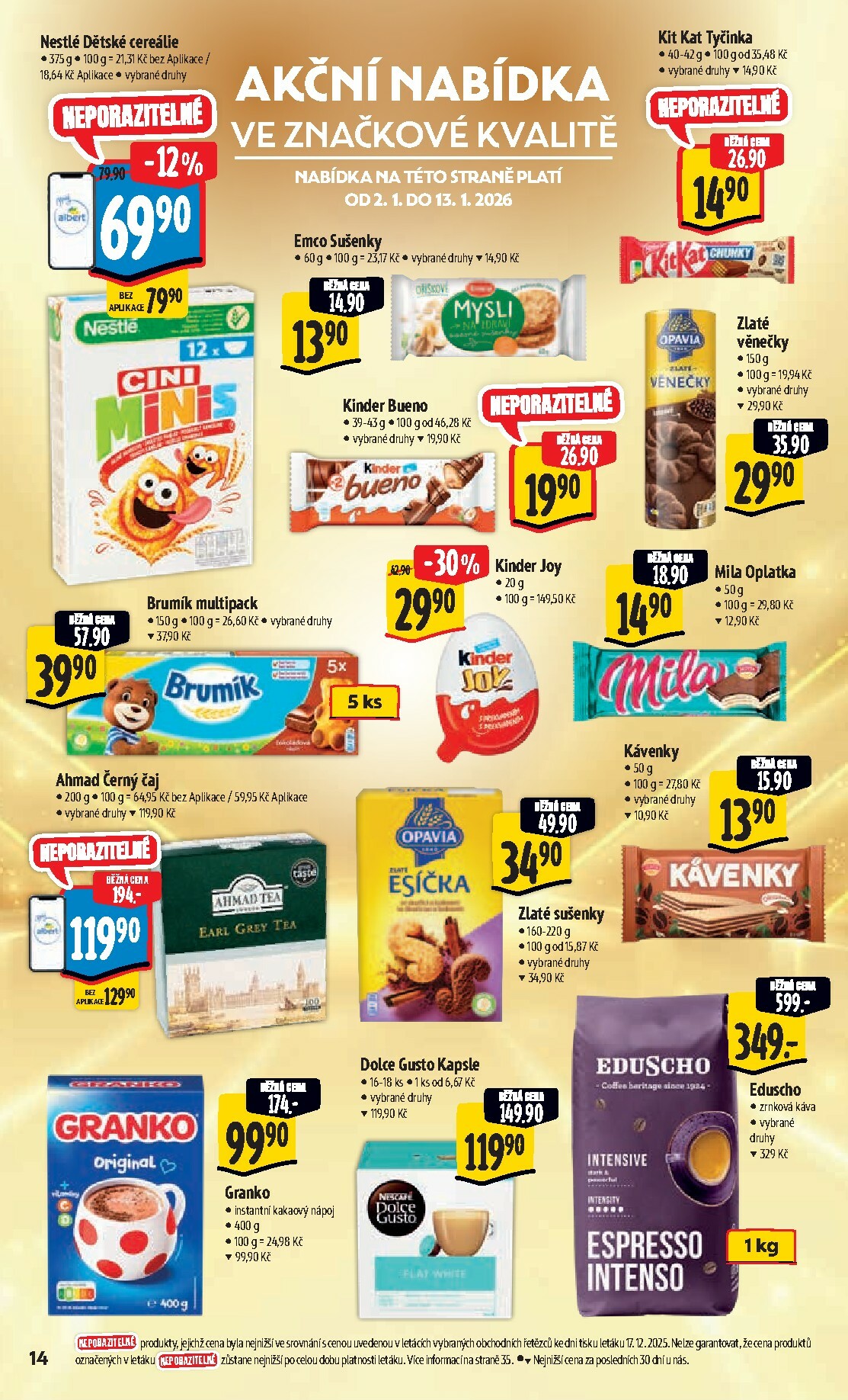 albert - Aktuální leták Albert Hypermarket od 02.01. do 06.01. - page: 19