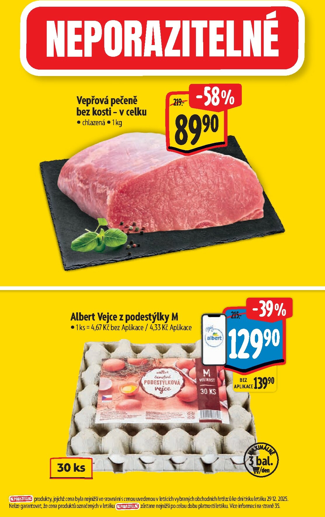 albert - Aktuální leták Albert Hypermarket od 07.01. do 13.01. - page: 2