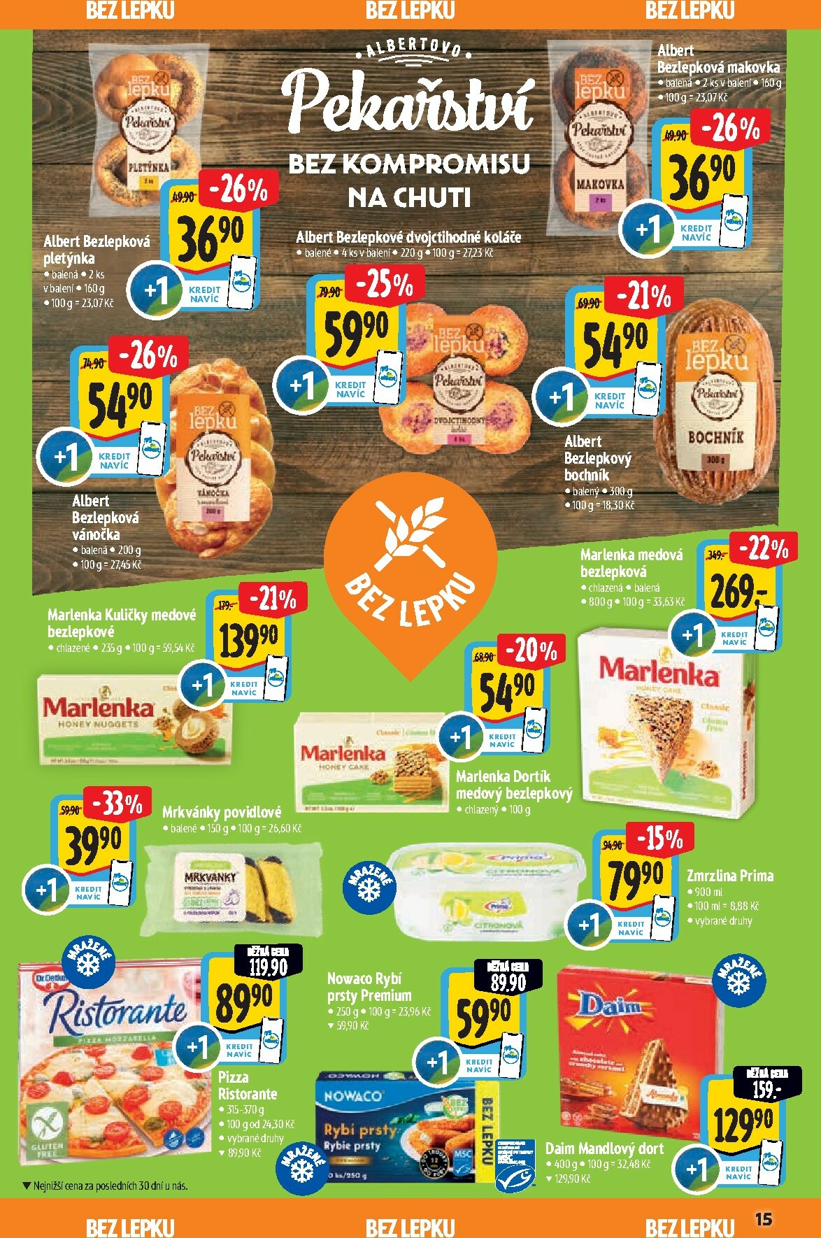 albert - Aktuální leták Albert Hypermarket - Bio od 14.01. do 10.02. - page: 15