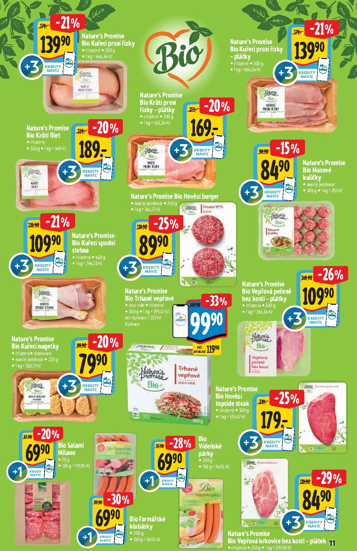 albert - Aktuální leták Albert Hypermarket - Bio od 14.01. do 10.02. - page: 11