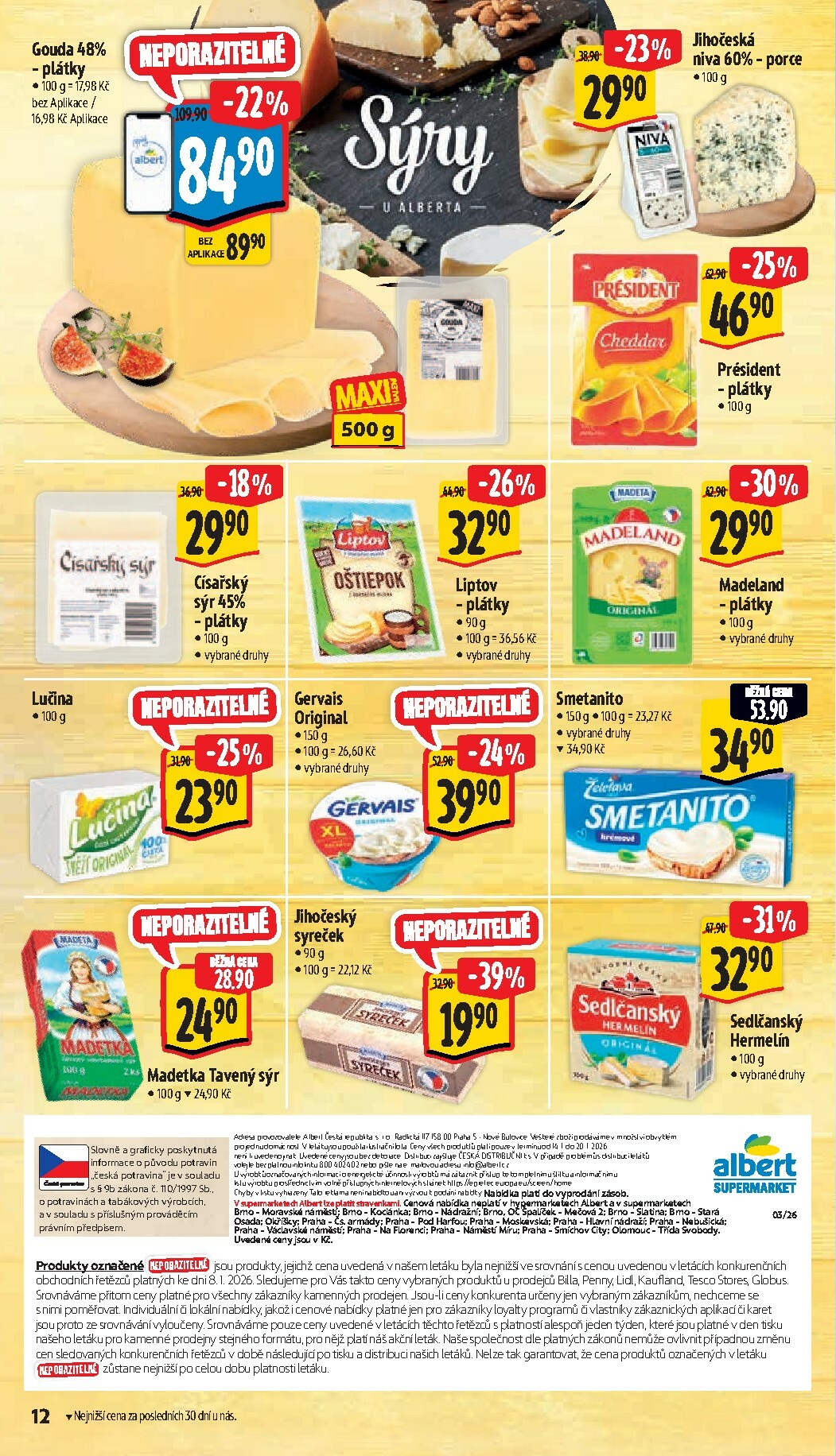 albert - Aktuální leták Albert Supermarket od 14.01. do 20.01. - page: 18