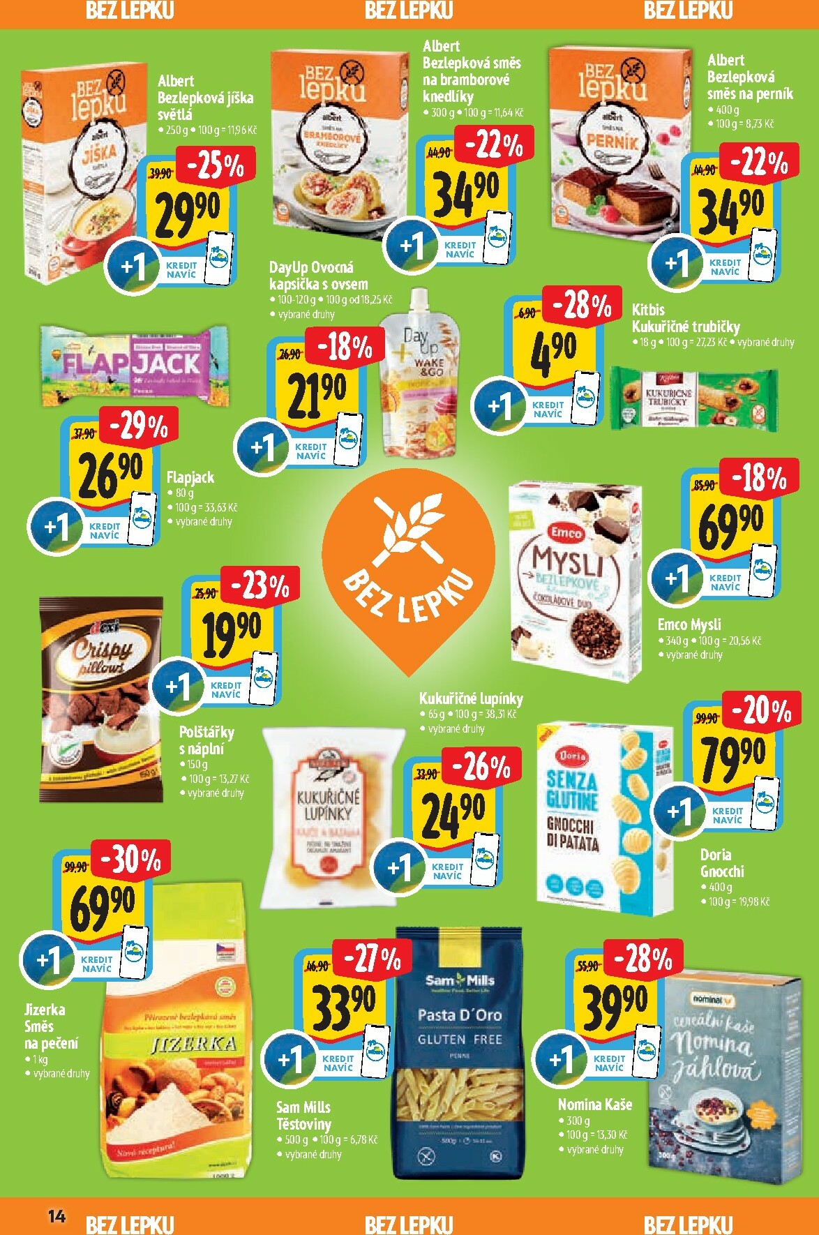 albert - Aktuální leták Albert Supermarket - Bio od 14.01. do 10.02. - page: 14