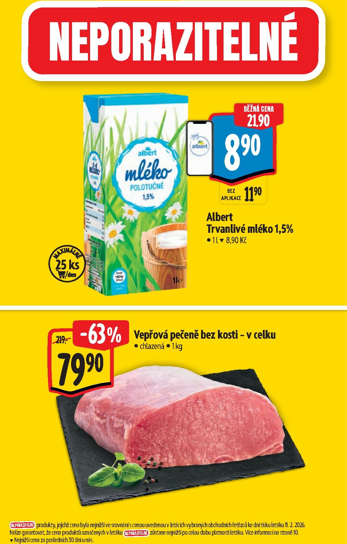 albert - Albert Hypermarket leták platný od středy 18.02.2026 do úterý 24.02.2026 - page: 2