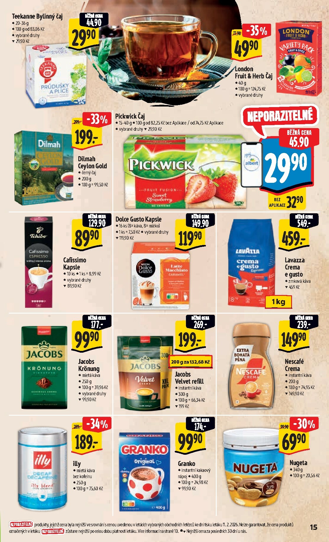 albert - Albert Hypermarket leták platný od středy 18.02.2026 do úterý 24.02.2026 - page: 23