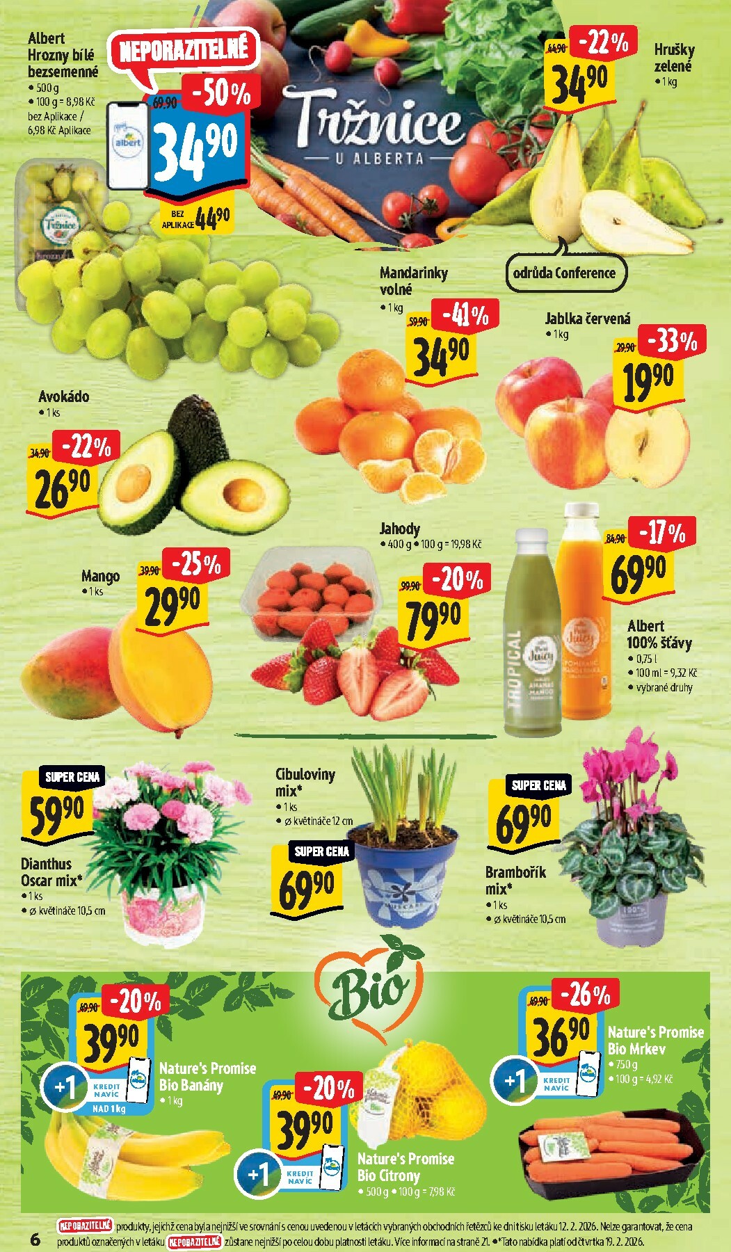 albert - Albert Supermarket leták platný od středy 18.02.2026 do úterý 24.02.2026 - page: 12