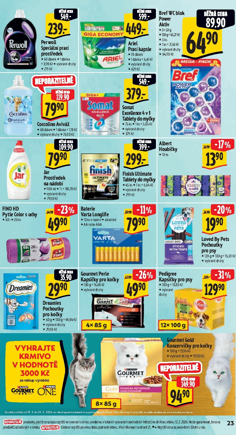 albert - Albert Supermarket leták platný od středy 18.02.2026 do úterý 24.02.2026 - page: 33