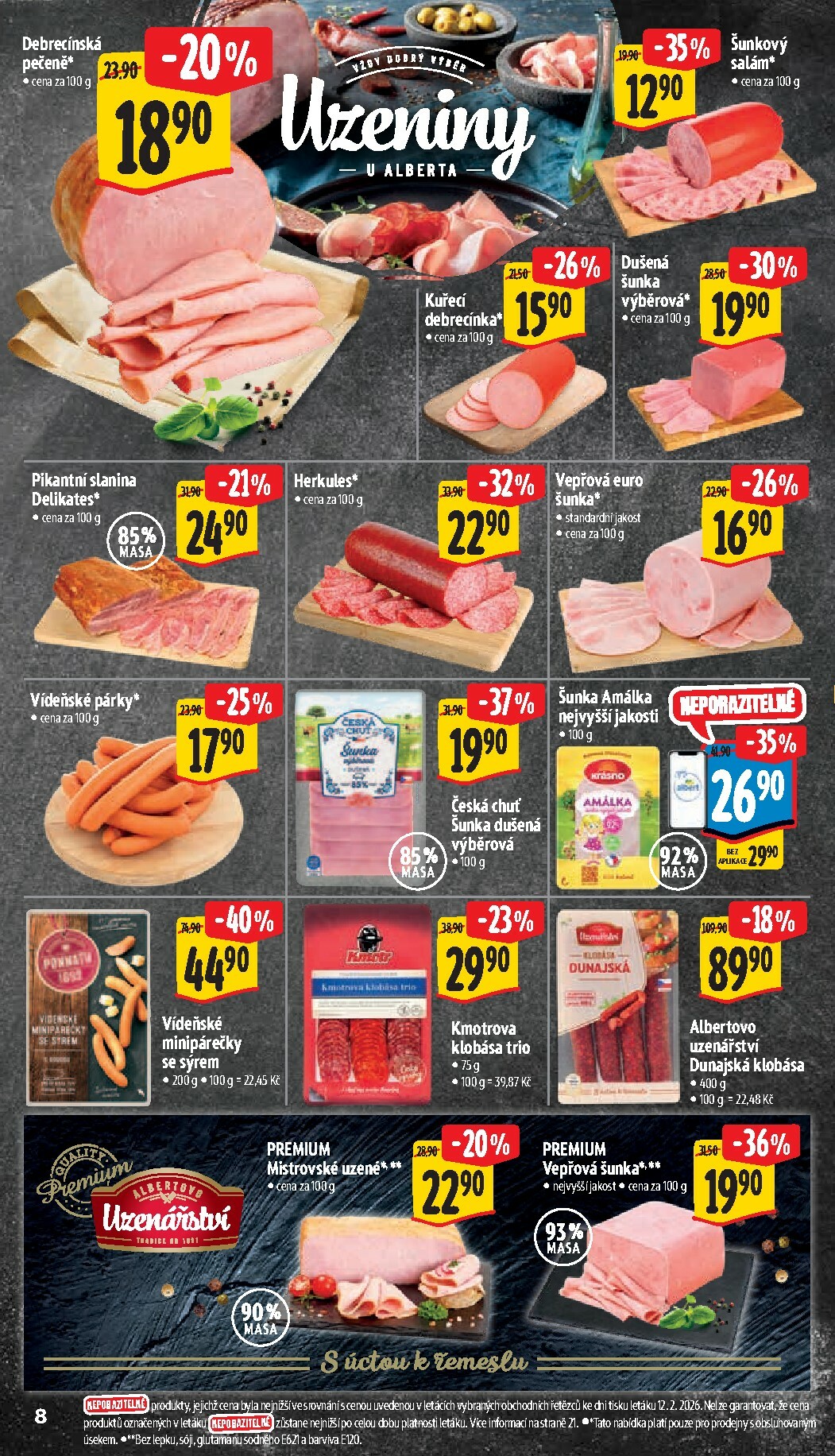 albert - Albert Supermarket leták platný od středy 18.02.2026 do úterý 24.02.2026 - page: 16
