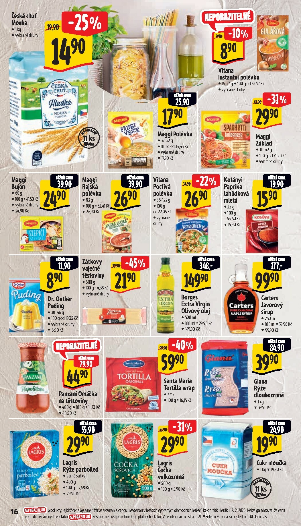 albert - Albert Supermarket leták platný od středy 18.02.2026 do úterý 24.02.2026 - page: 26