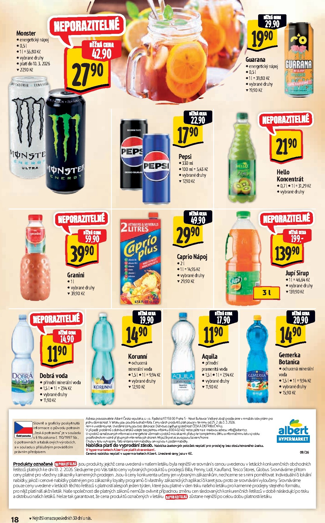 albert - Albert Hypermarket leták platný od středy 25.02.2026 do úterý 03.03.2026 - page: 24